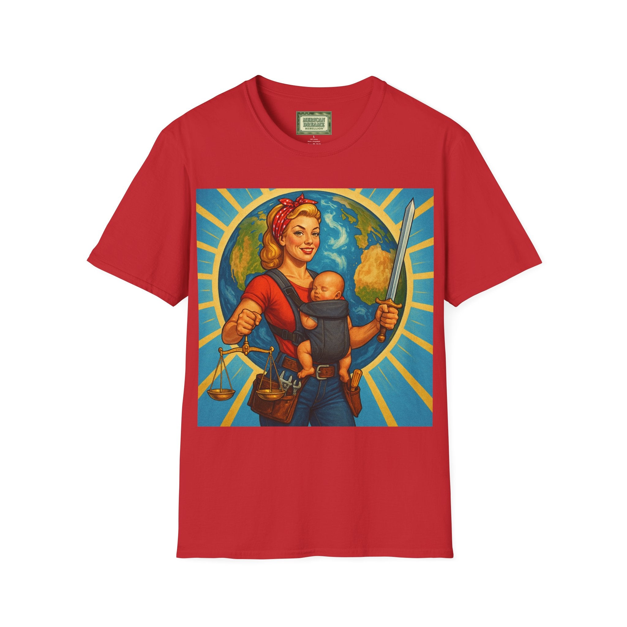 Super Momz T‑Shirt – Motherhood Super Hero Graphic Tee -7