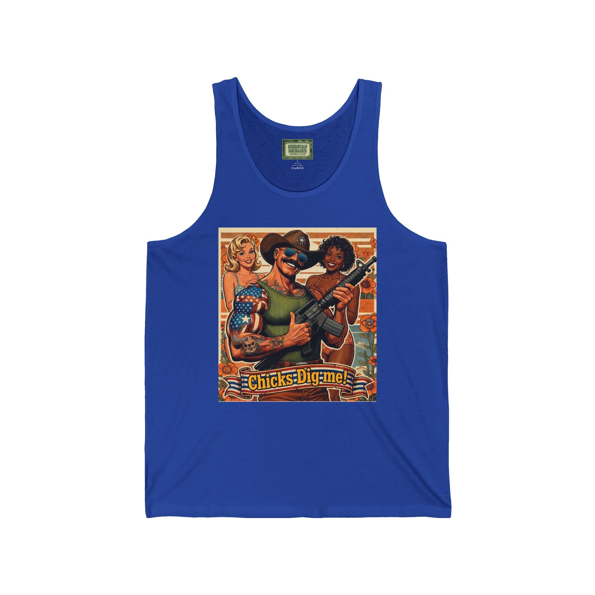 MERICAN UNCLE - Graphic Tank Top - Ladies' Man - 1