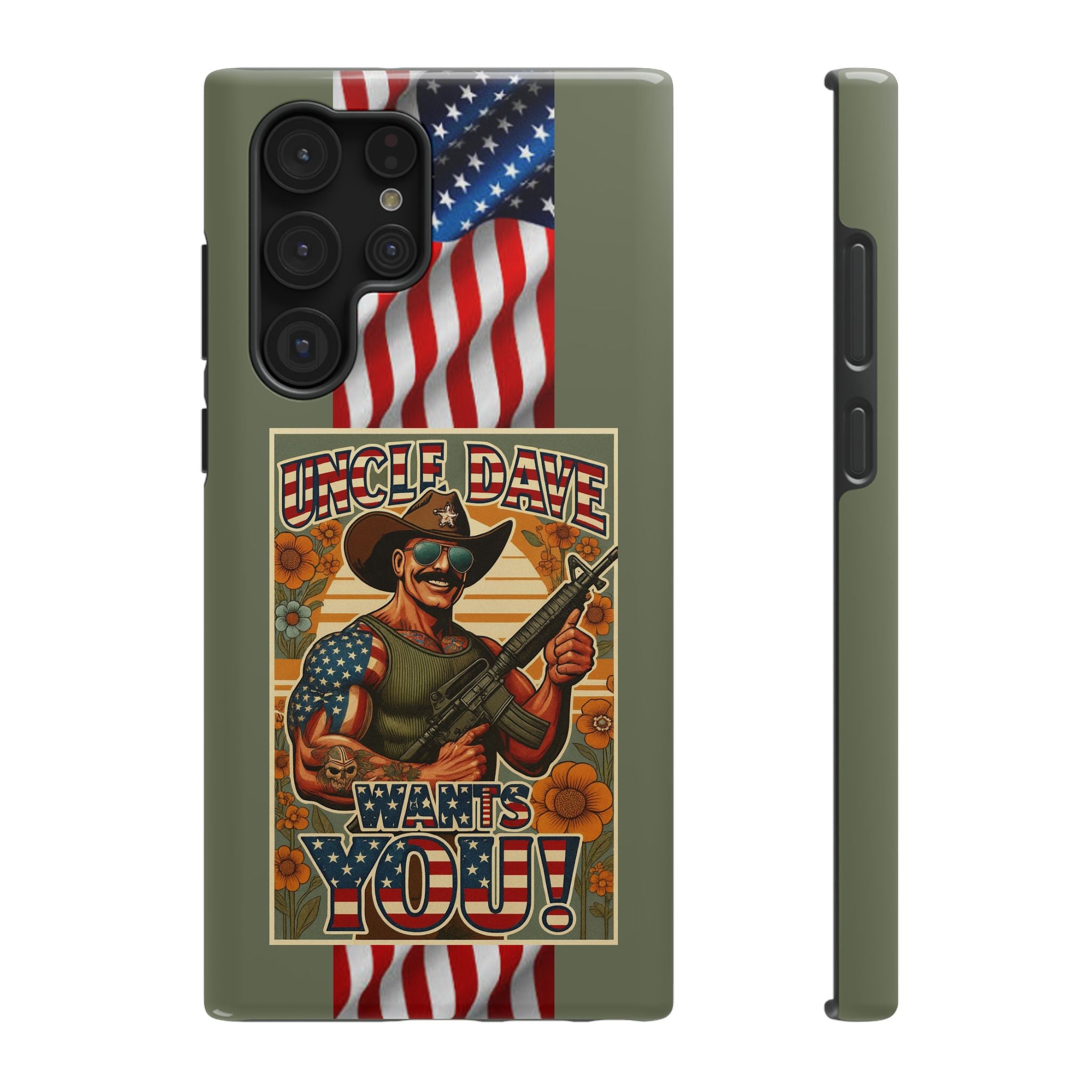 Uncle Dave Wants You! - Impact‑Resistant Phone Case   Samsung Galaxy Series S22 / S22+ / S22 Ultra - S25 / S25+ / S25 Ultra