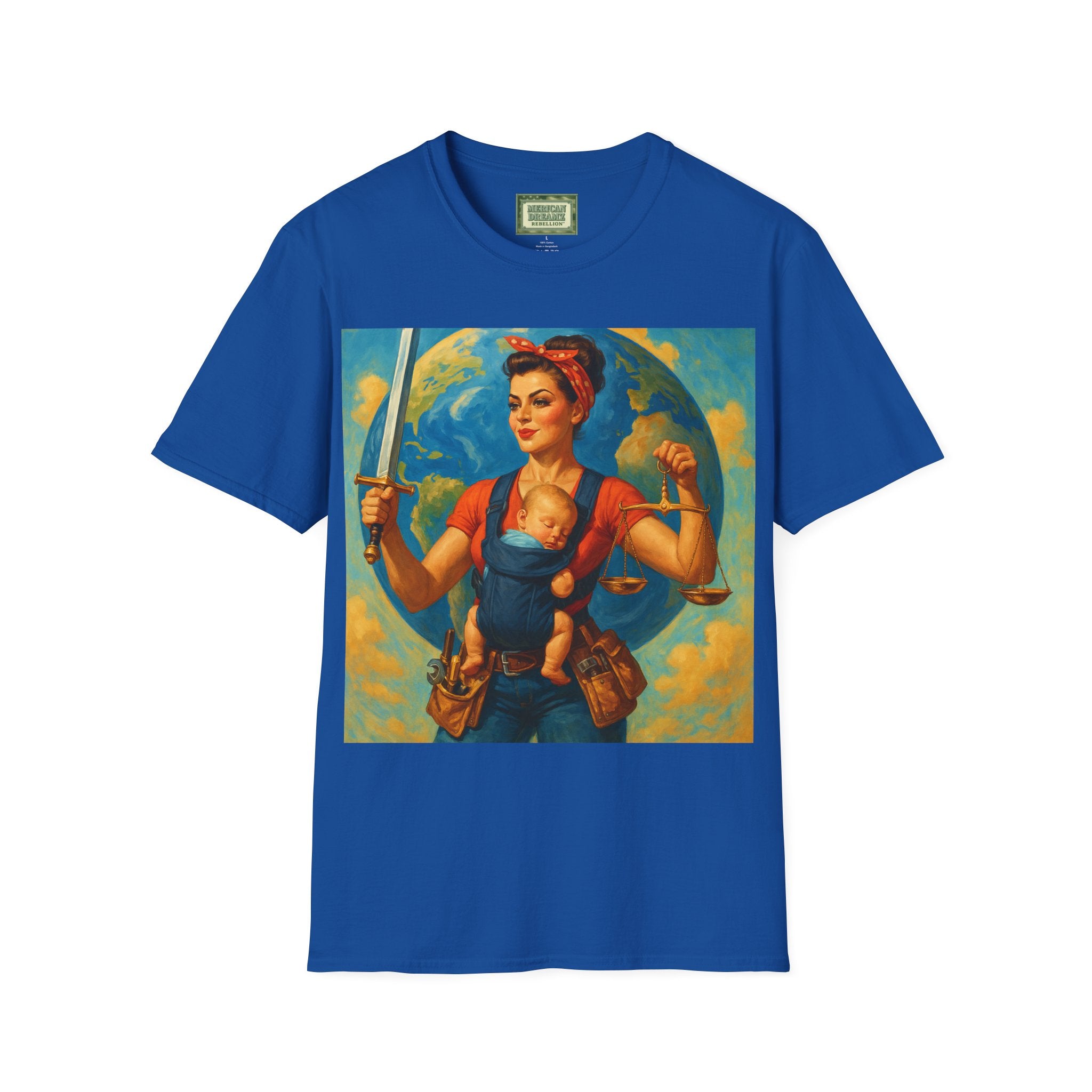 Super Momz T‑Shirt – Motherhood Super Hero Graphic Tee -3