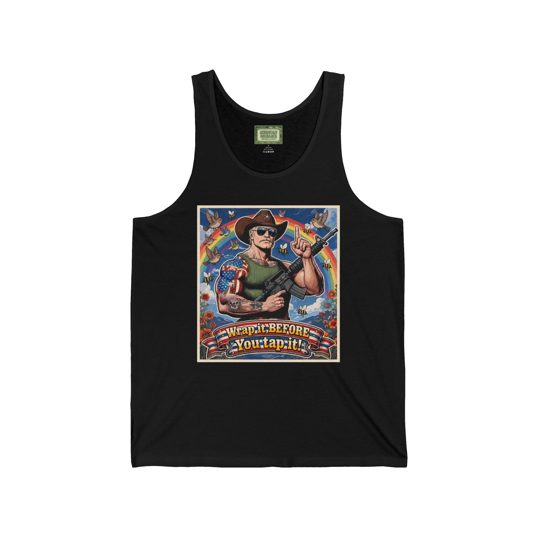 MERICAN UNCLE - Graphic Tank Top - Dating Advice - 3