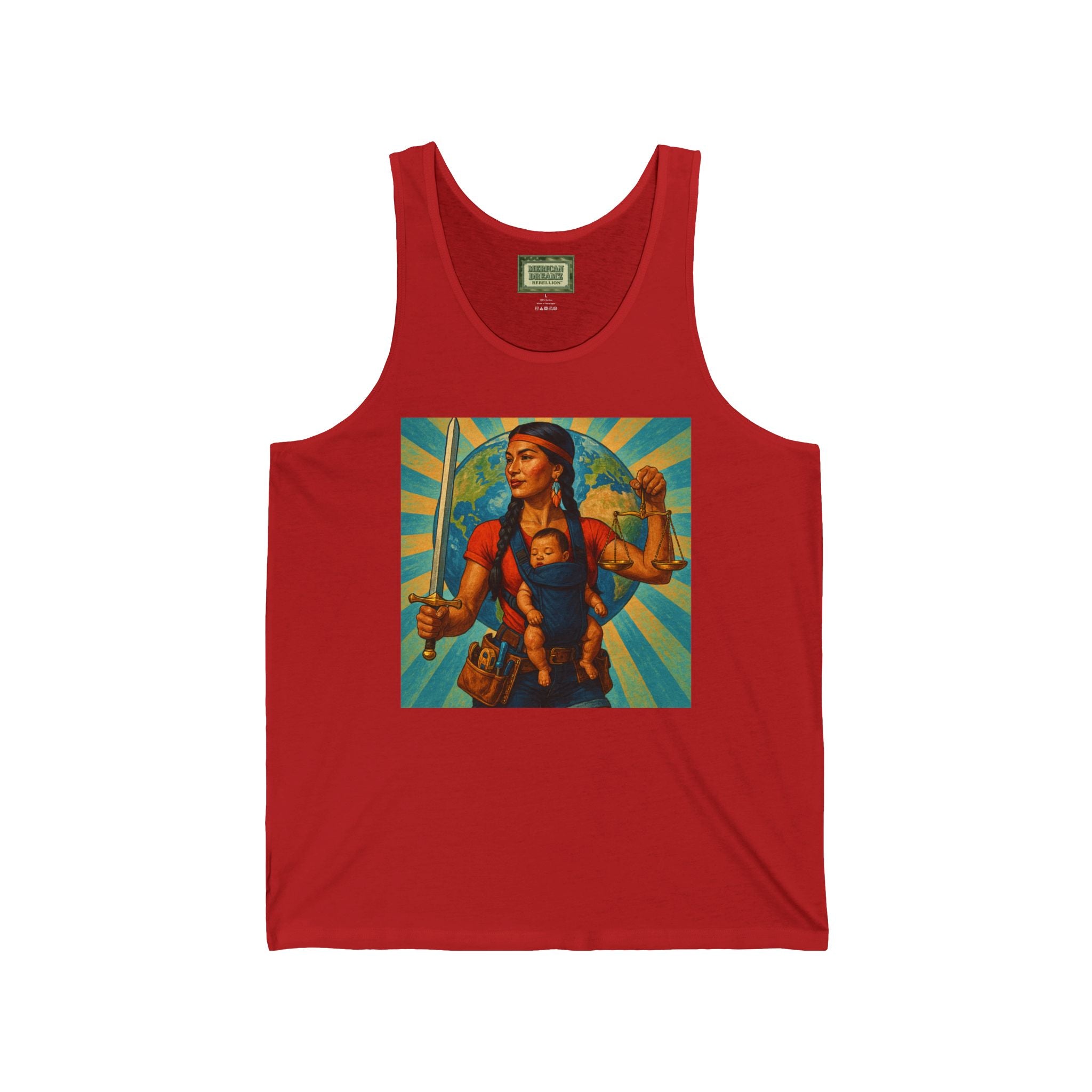 Super Momz Tank Top – Motherhood Superhero Graphic Tank -10