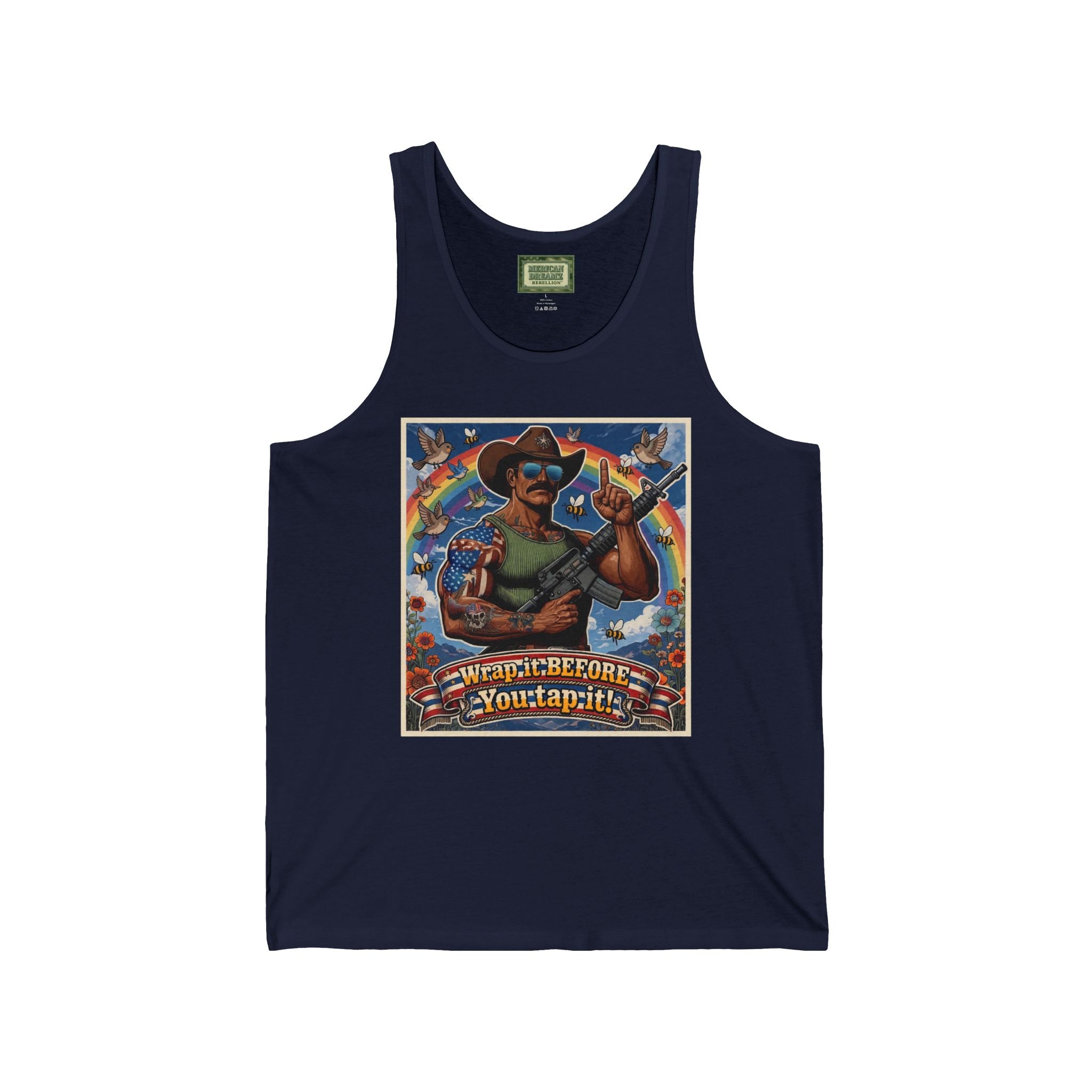 MERICAN UNCLE - Graphic Tank Top - Dating Advice - 5