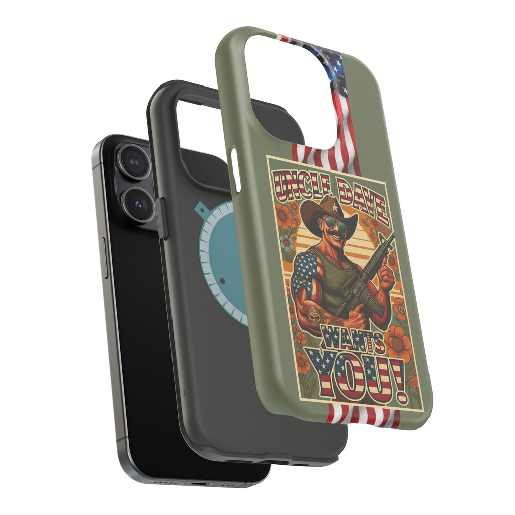Uncle Dave Wants You! - Magnetic Impact‑Resistant Phone Case  iPhone 13-17 / Samsung S26  MagSafe Compatible