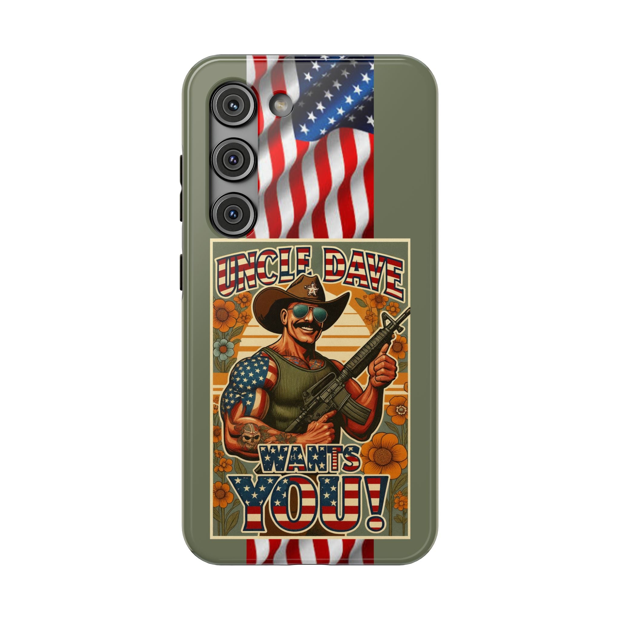 Uncle Dave Wants You! - Impact‑Resistant Phone Case   Samsung Galaxy Series S22 / S22+ / S22 Ultra - S25 / S25+ / S25 Ultra