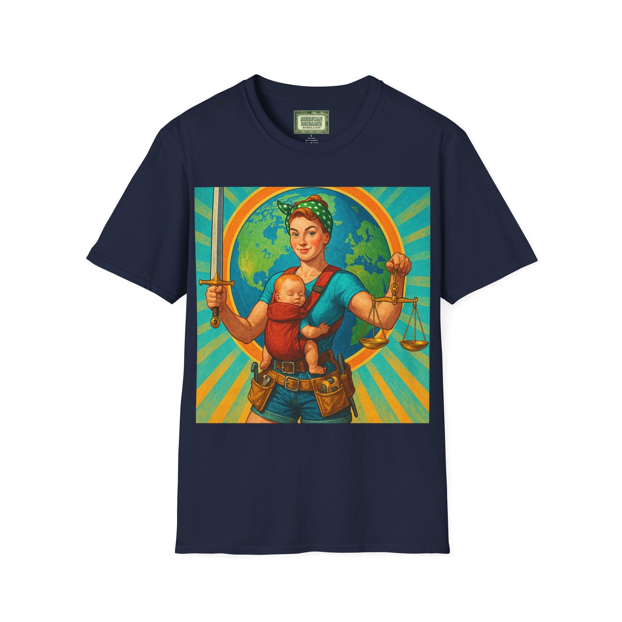Super Momz T‑Shirt – Motherhood Super Hero Graphic Tee -14
