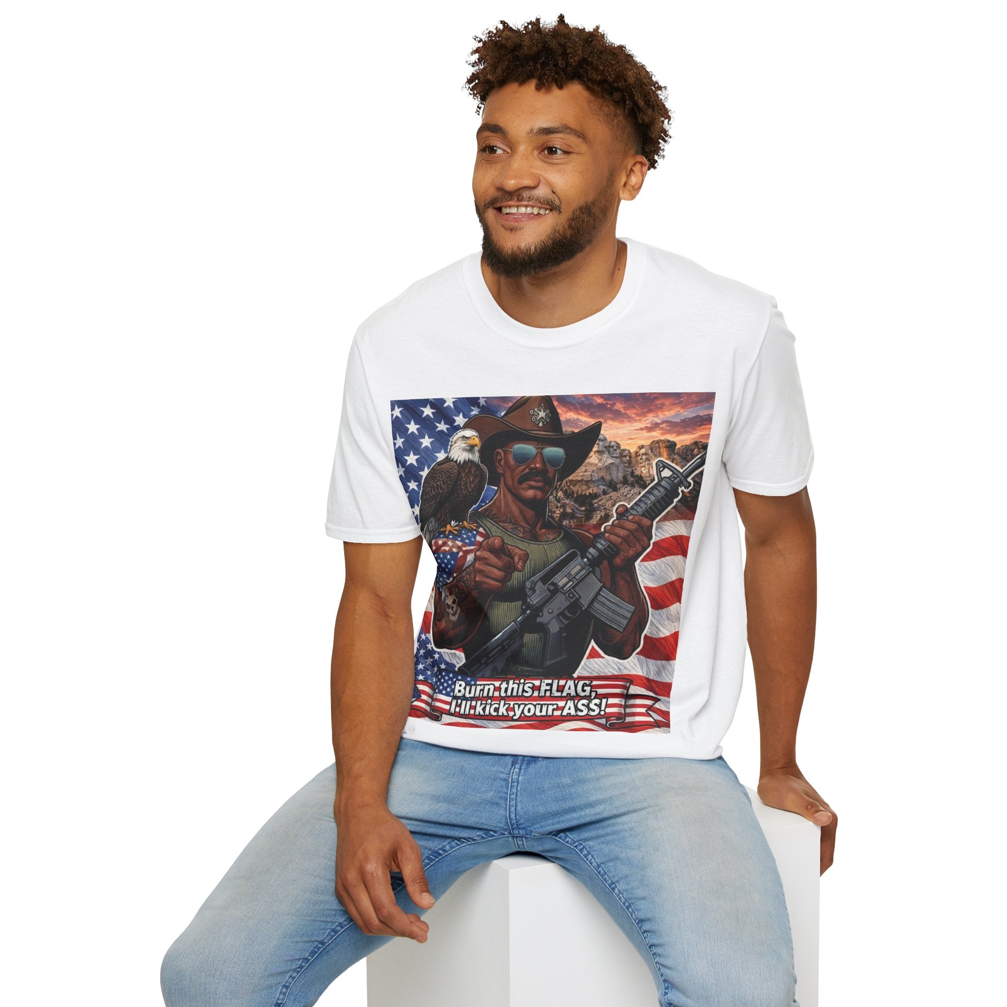 MERICAN UNCLE - Graphic T-Shirt - MERICAN Pride - 2