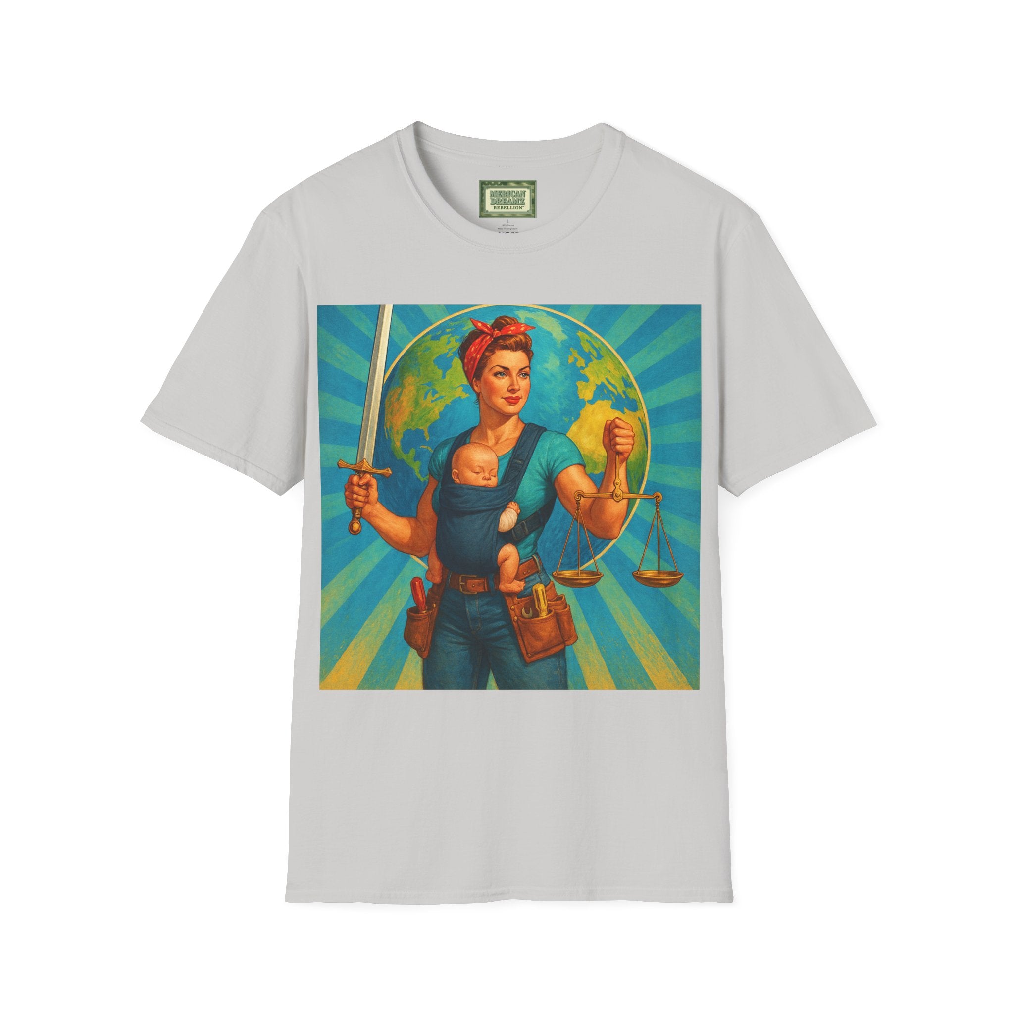 Super Momz T‑Shirt – Motherhood Super Hero Graphic Tee -16