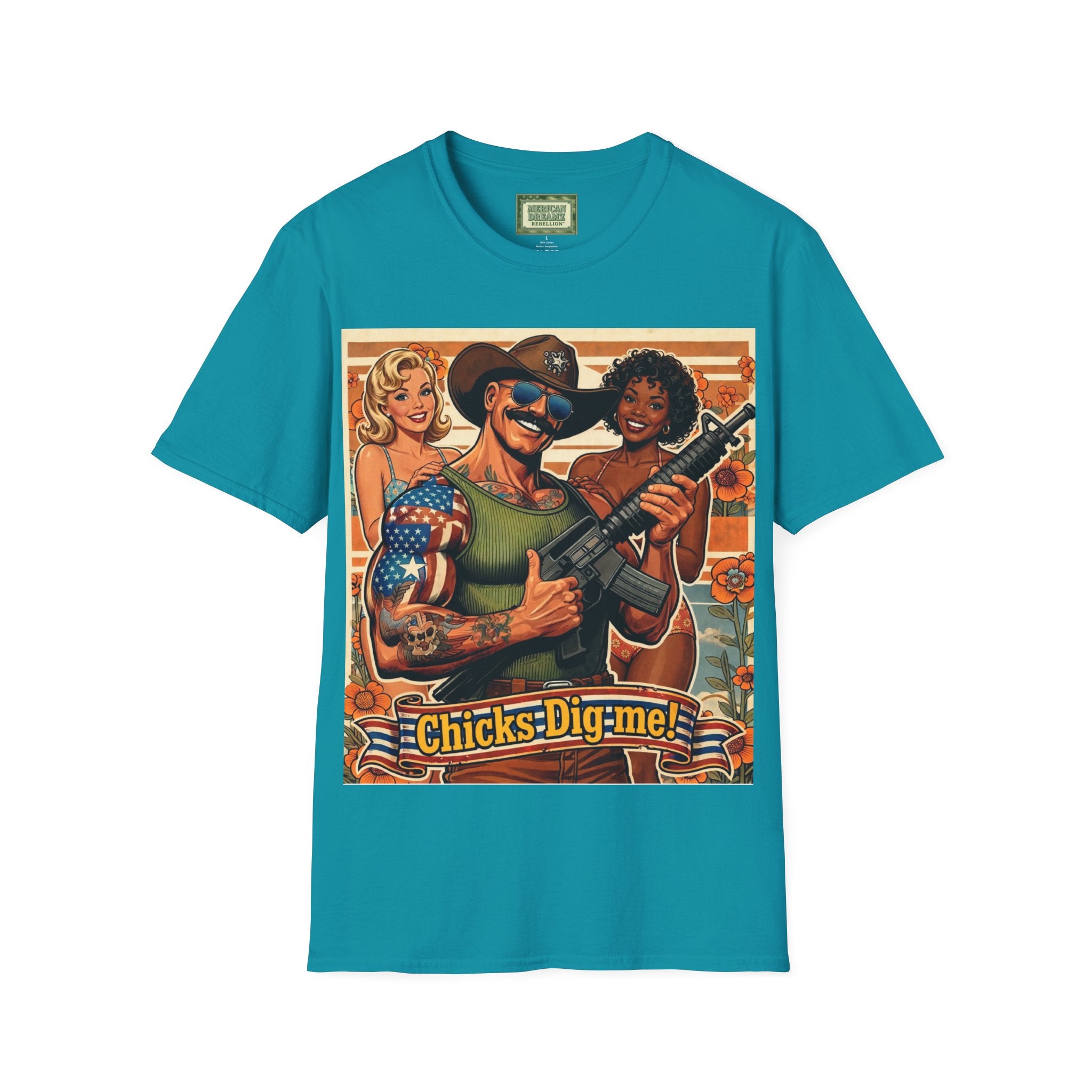 MERICAN UNCLE - Graphic T-Shirt - Lady's Man - 1