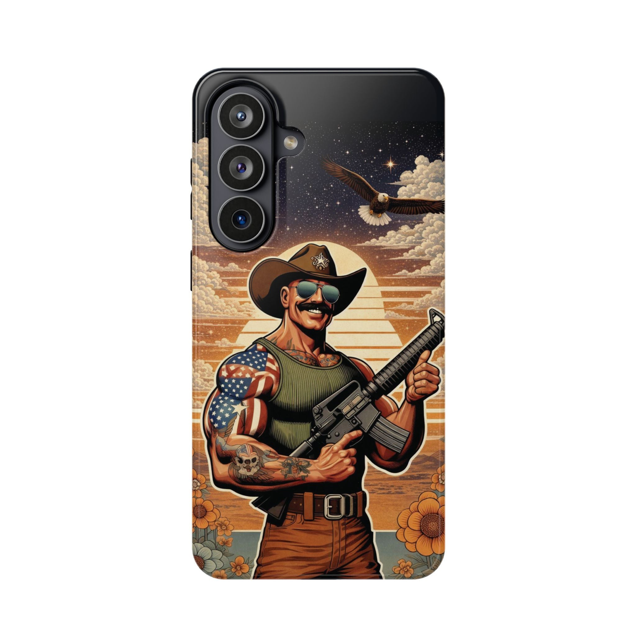 Uncle Dave AR-15 - Magnetic Impact‑Resistant Phone Case  iPhone 13-17 / Samsung S26  MagSafe Compatible