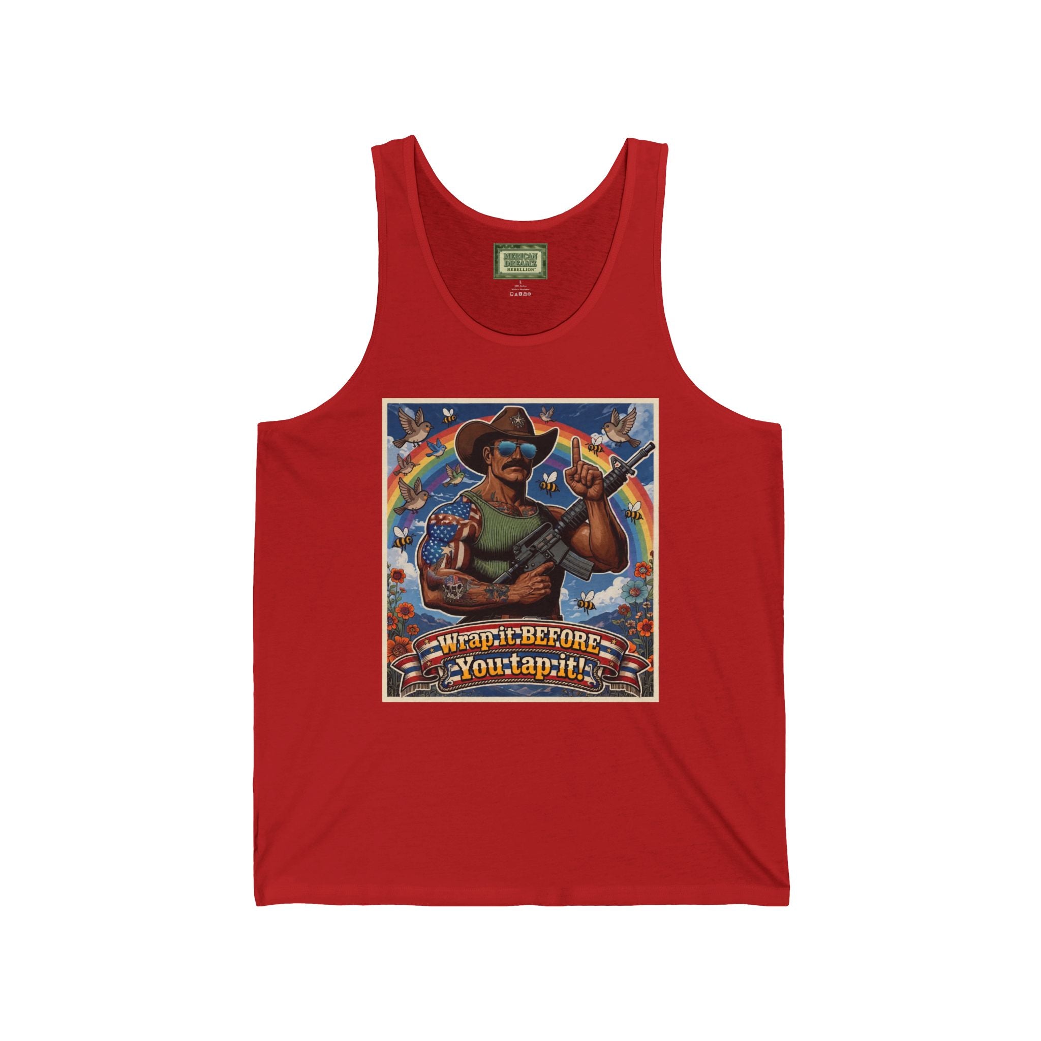 MERICAN UNCLE - Graphic Tank Top - Dating Advice - 5