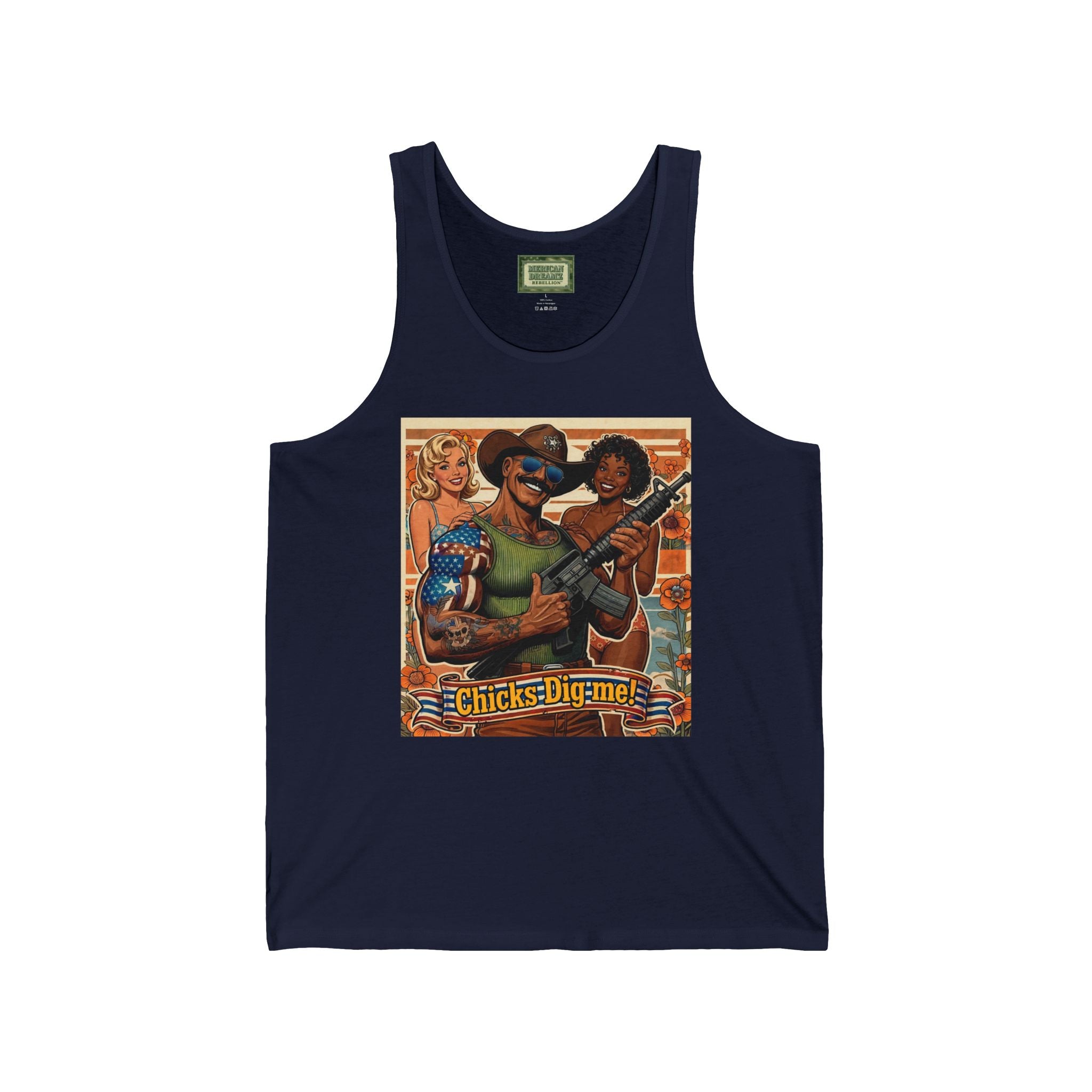 MERICAN UNCLE - Graphic Tank Top - Ladies' Man - 5