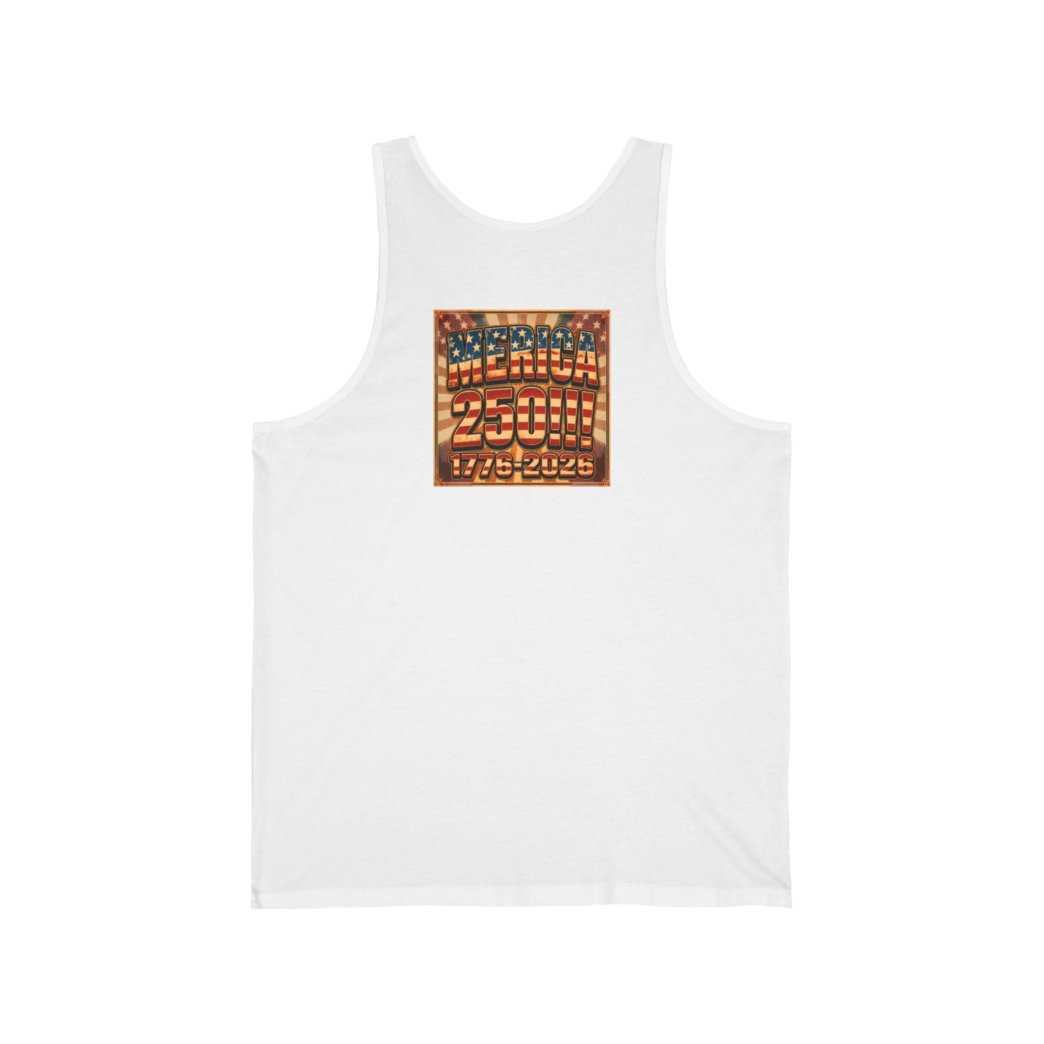 MERICAN DREAMZ REBELLION – MERICA 250!!! Tank Top – 250 Years of Freedom 1776-2026 Graphic Tank-#3