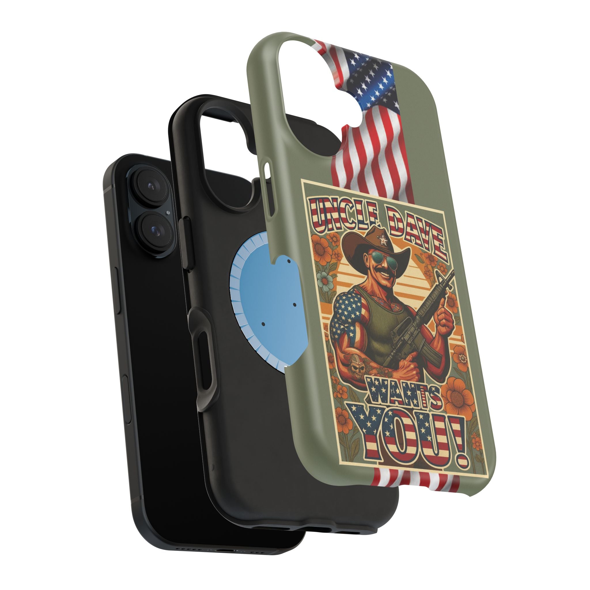 Uncle Dave Wants You! - Magnetic Impact‑Resistant Phone Case  iPhone 13-17 / Samsung S26  MagSafe Compatible