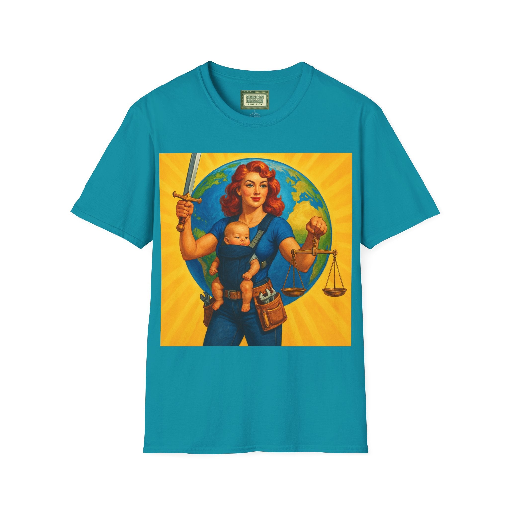 Super Momz T‑Shirt – Motherhood Super Hero Graphic Tee -2