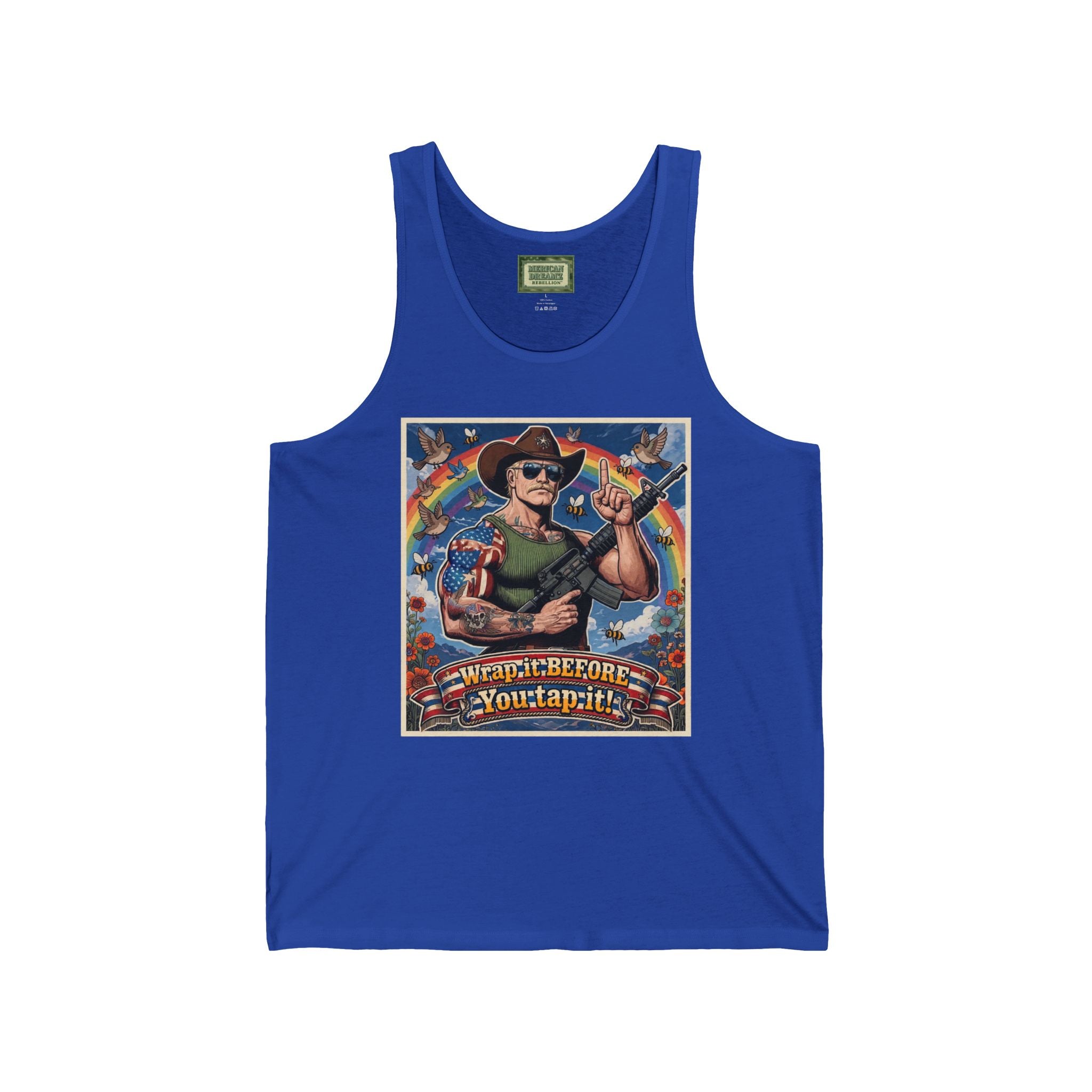 MERICAN UNCLE - Graphic Tank Top - Dating Advice - 3