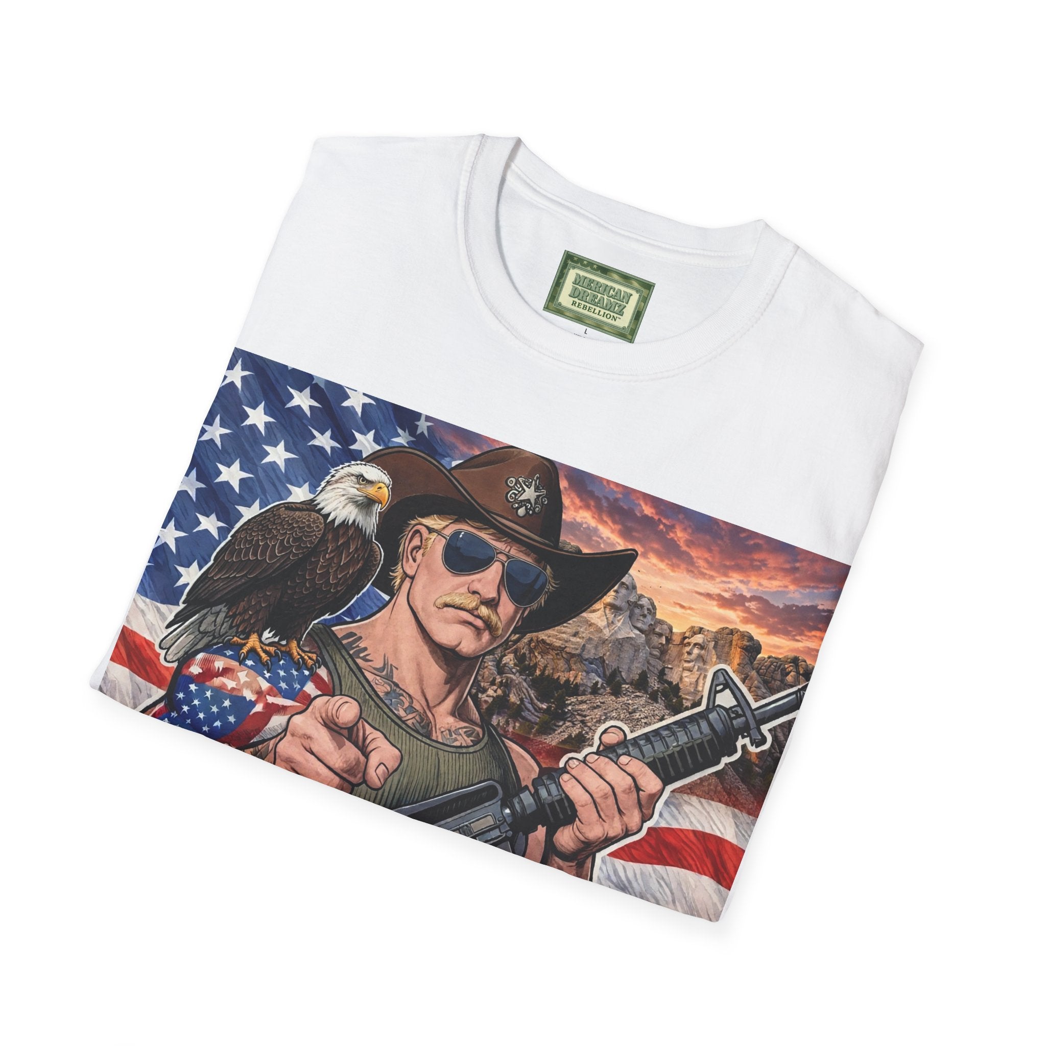 MERICAN UNCLE - Graphic T-Shirt - MERICAN Pride - 3