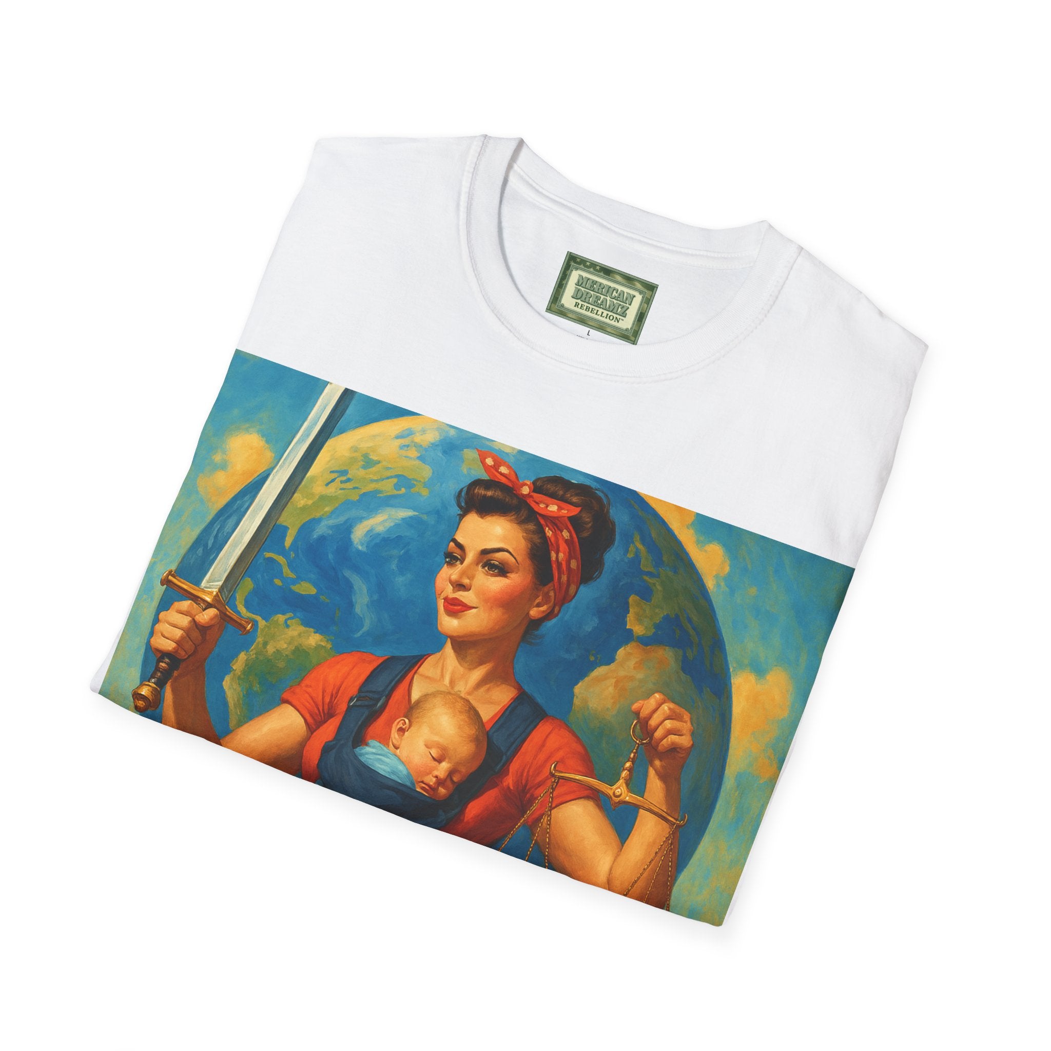 Super Momz T‑Shirt – Motherhood Super Hero Graphic Tee -3