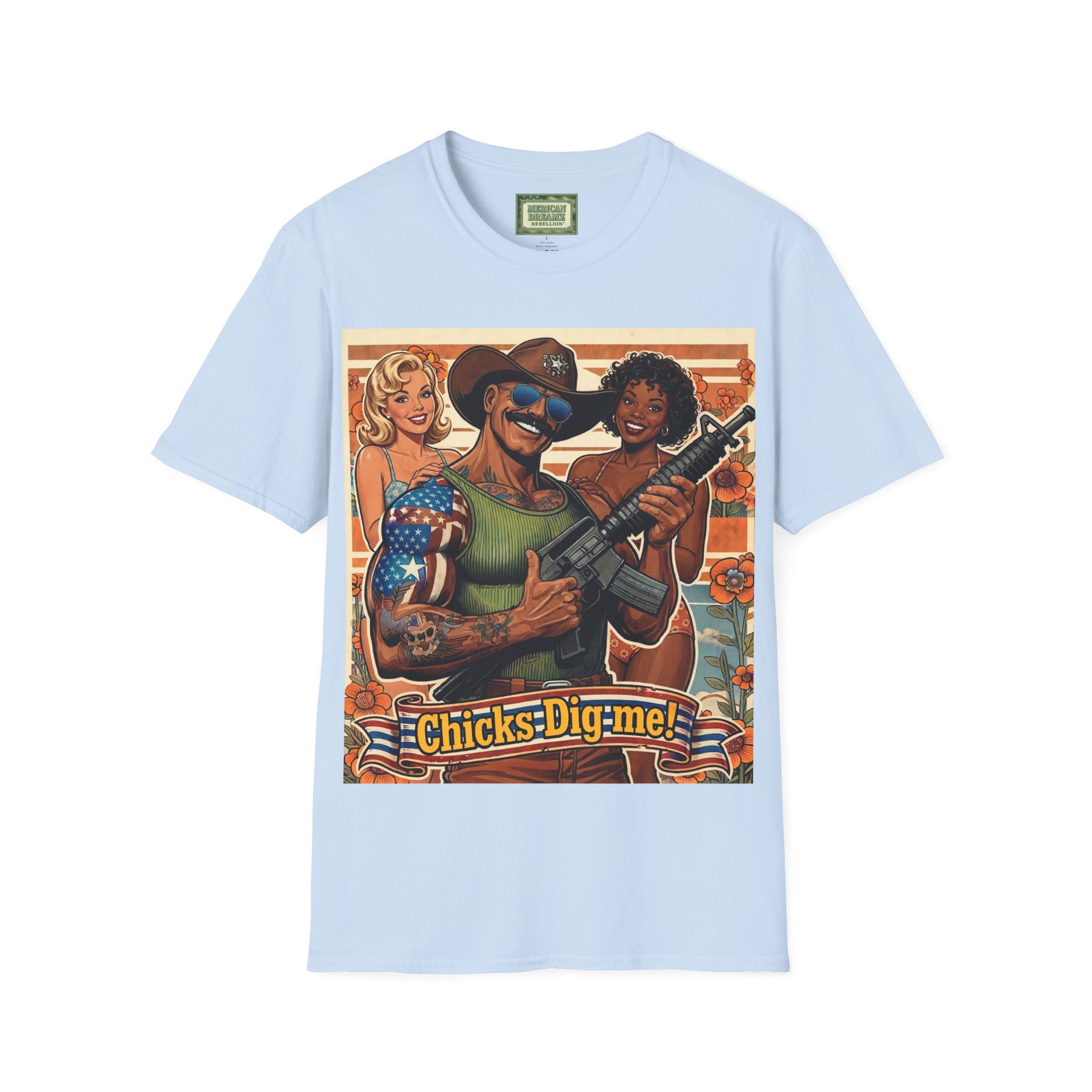 MERICAN UNCLE - Graphic T-Shirt - Ladies' Man - 5