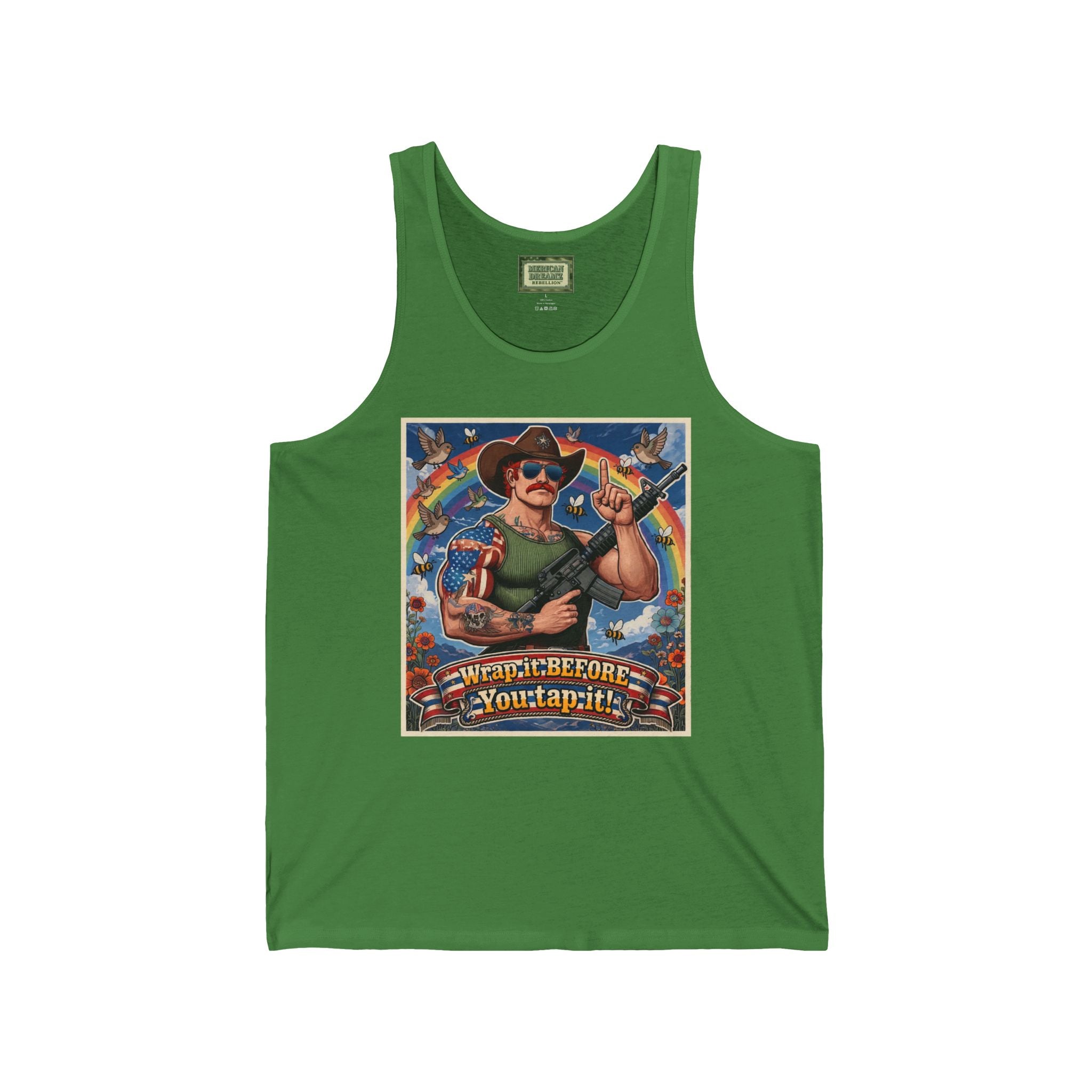MERICAN UNCLE - Graphic Tank Top - Dating Advice - 4
