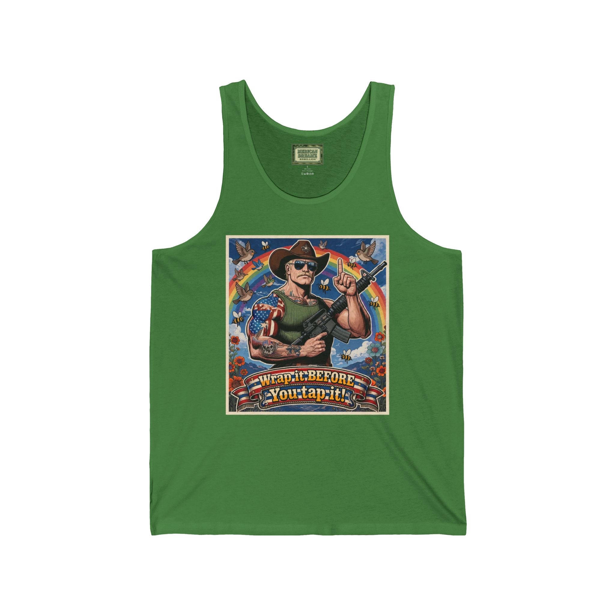 MERICAN UNCLE - Graphic Tank Top - Dating Advice - 3
