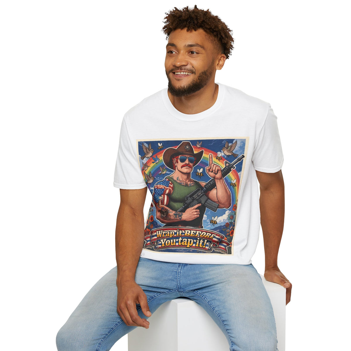 MERICAN UNCLE - Graphic T-Shirt - Dating Advice - 4
