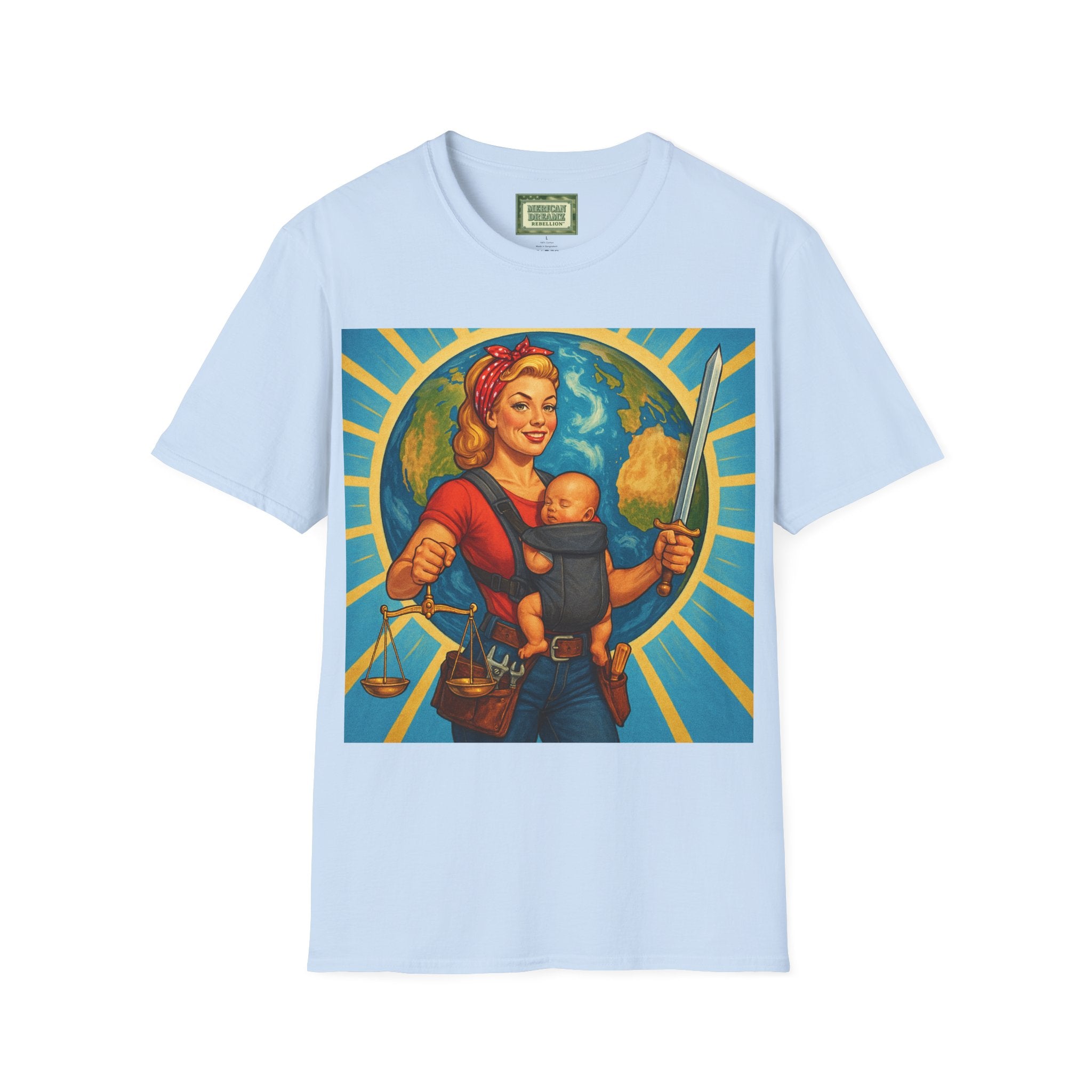 Super Momz T‑Shirt – Motherhood Super Hero Graphic Tee -7