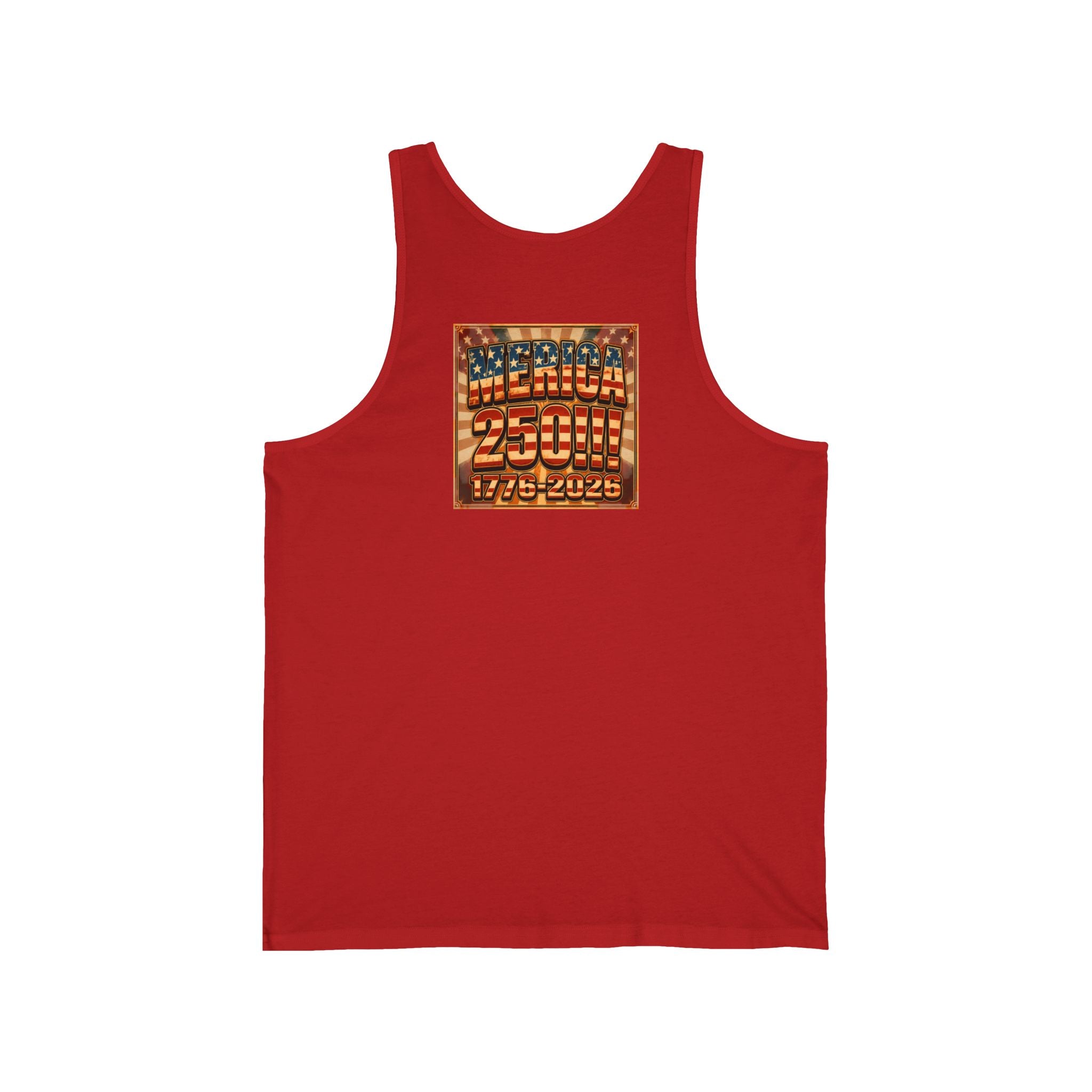 MERICAN DREAMZ REBELLION – MERICA 250!!! Tank Top – 250 Years of Freedom 1776-2026 Graphic Tank-#1