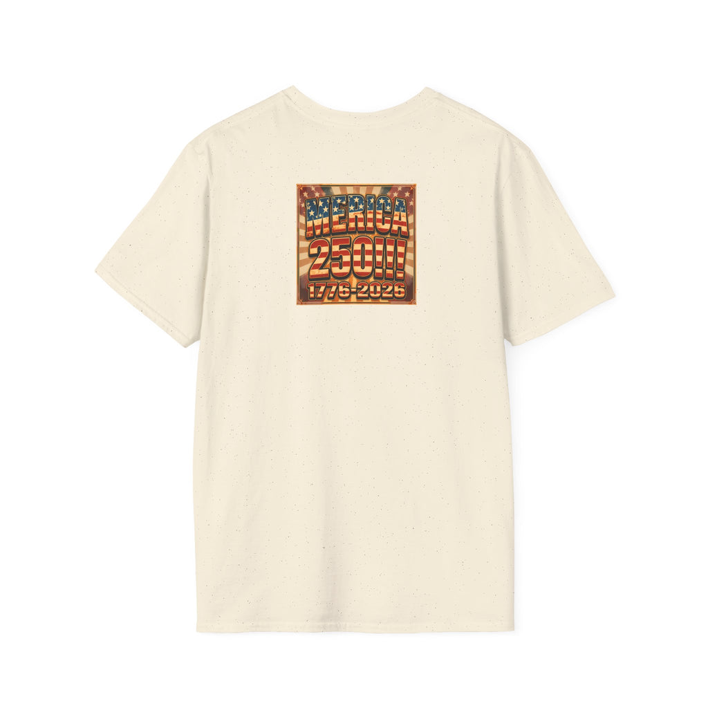 MERICAN DREAMZ REBELLION – MERICA 250!!!  Graphic T‑Shirt – 250 Years of Freedom 1776-2026 Graphic Tee-#3
