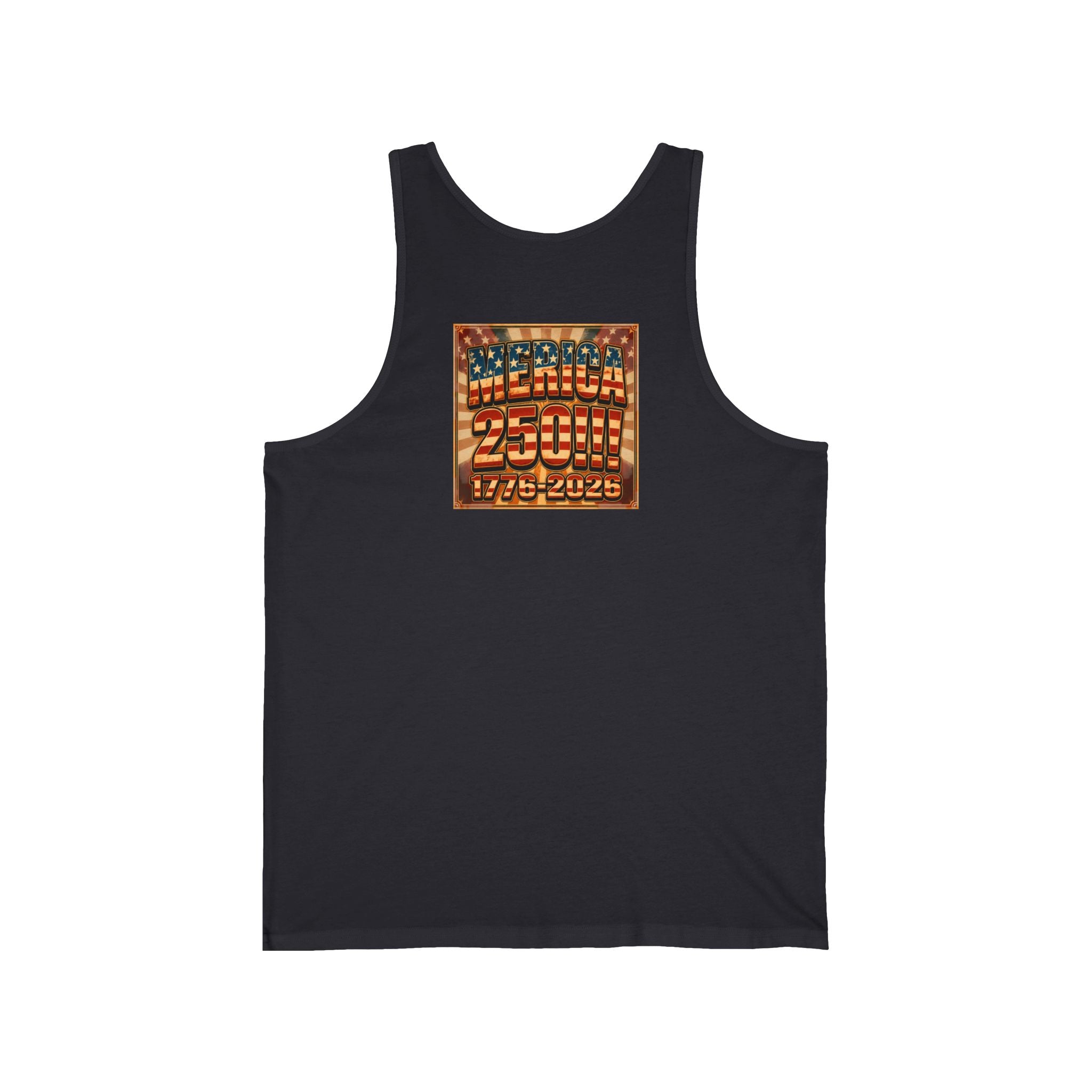 MERICAN DREAMZ REBELLION – MERICA 250!!! Tank Top – 250 Years of Freedom 1776-2026 Graphic Tank-#1