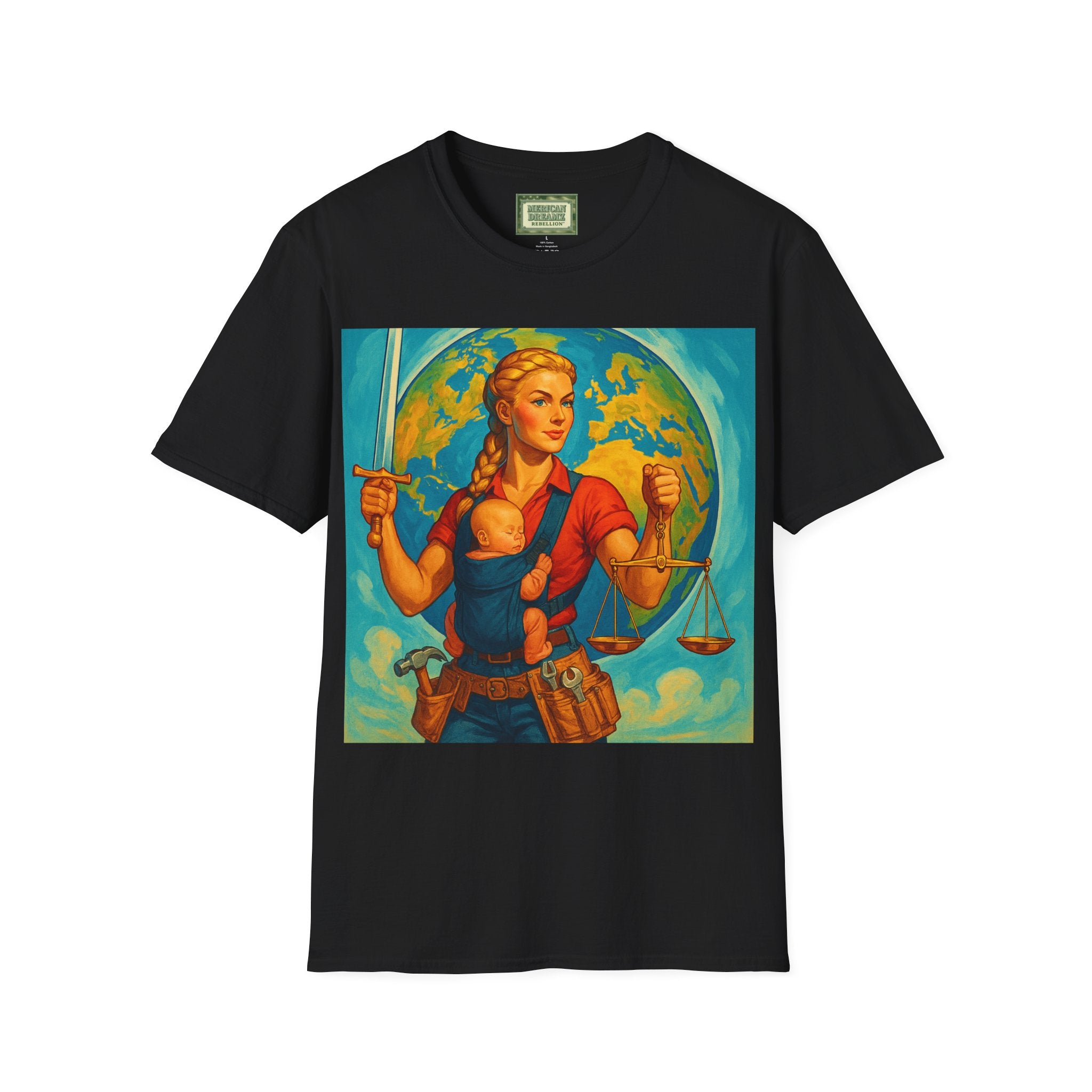 Super Momz T‑Shirt – Motherhood Super Hero Graphic Tee -9