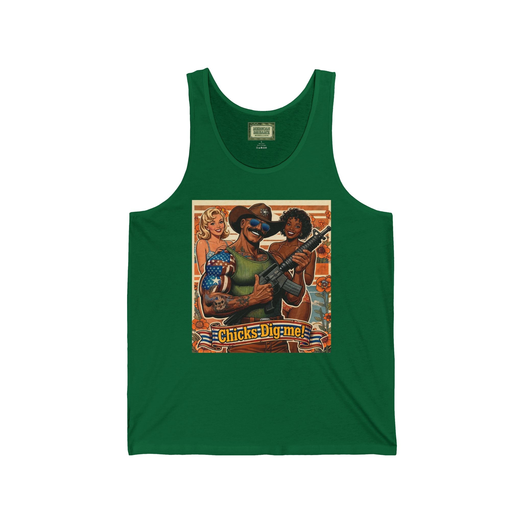 MERICAN UNCLE - Graphic Tank Top - Ladies' Man - 5