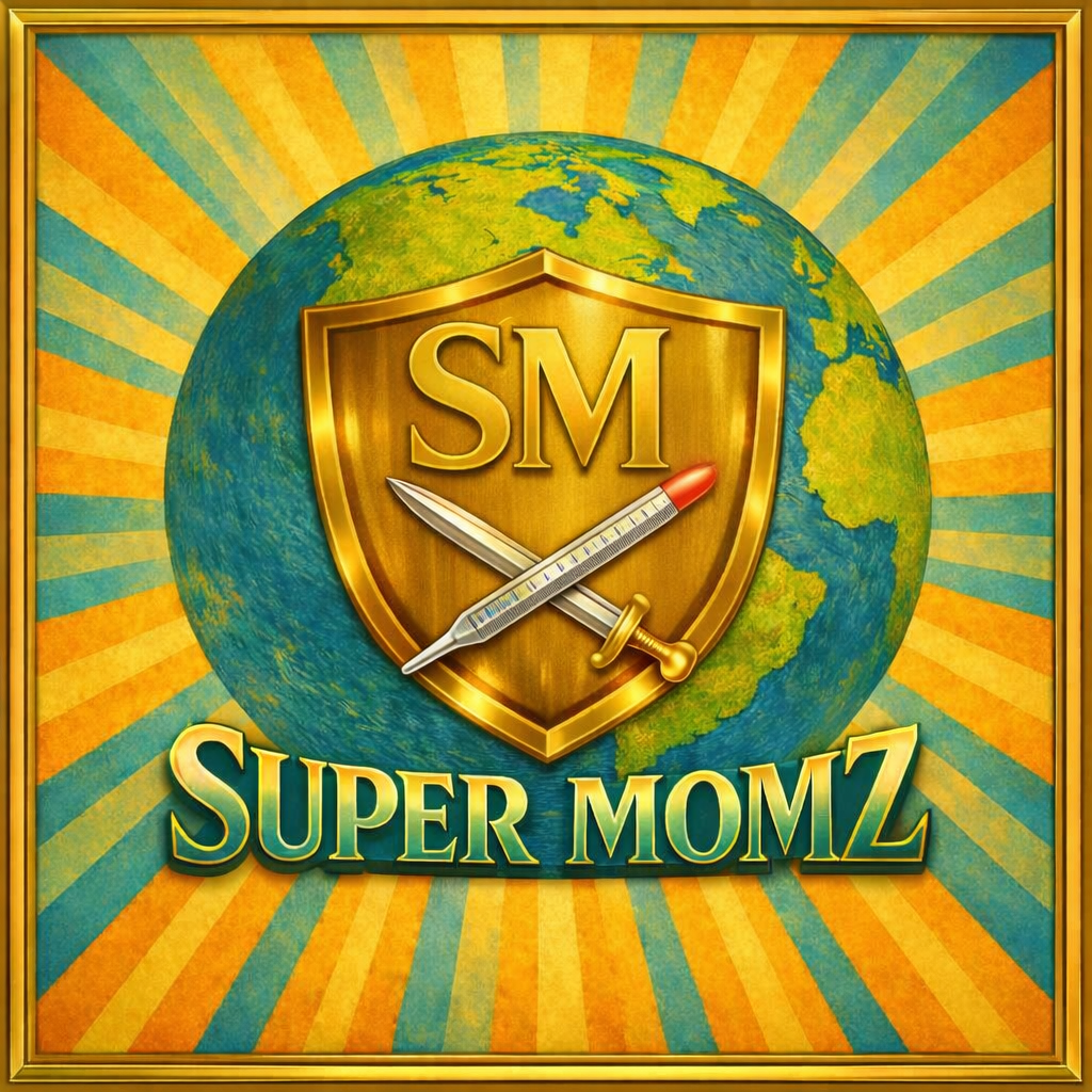 Super Momz Tank Top – Motherhood Superhero Graphic Tank -12