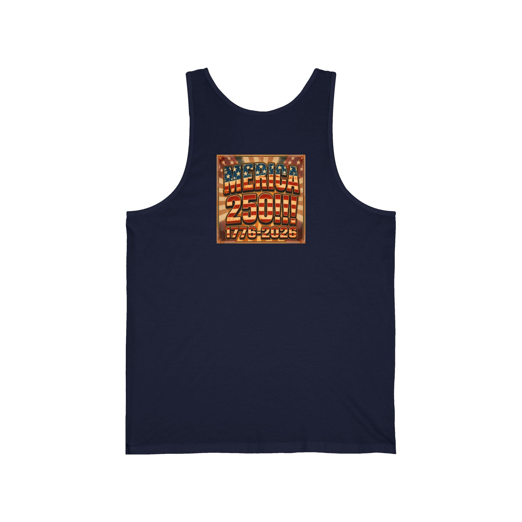 MERICAN DREAMZ REBELLION – MERICA 250!!! Tank Top – 250 Years of Freedom 1776-2026 Graphic Tank-#3