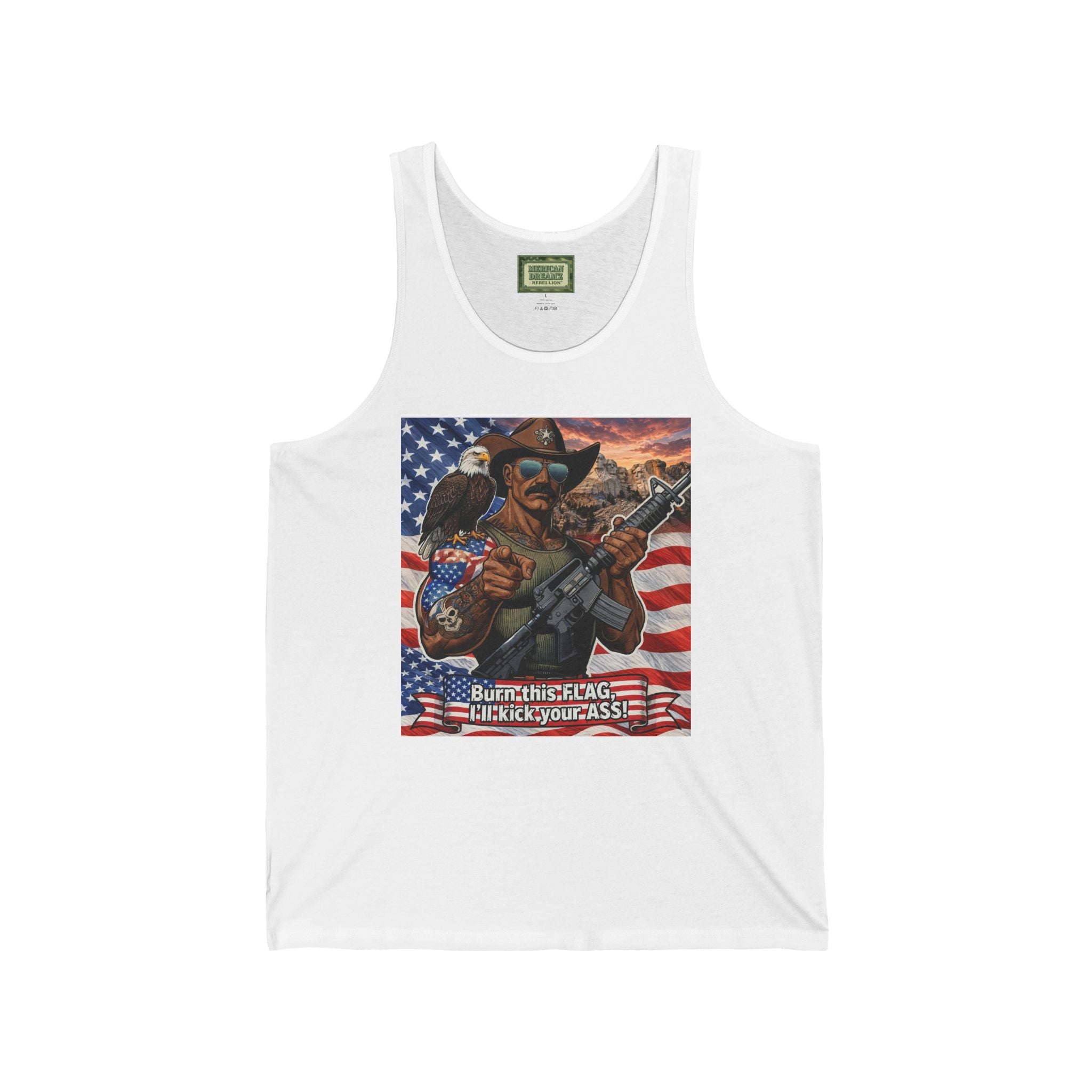 MERICAN UNCLE - Graphic Tank Top - MERICAN Pride - 5