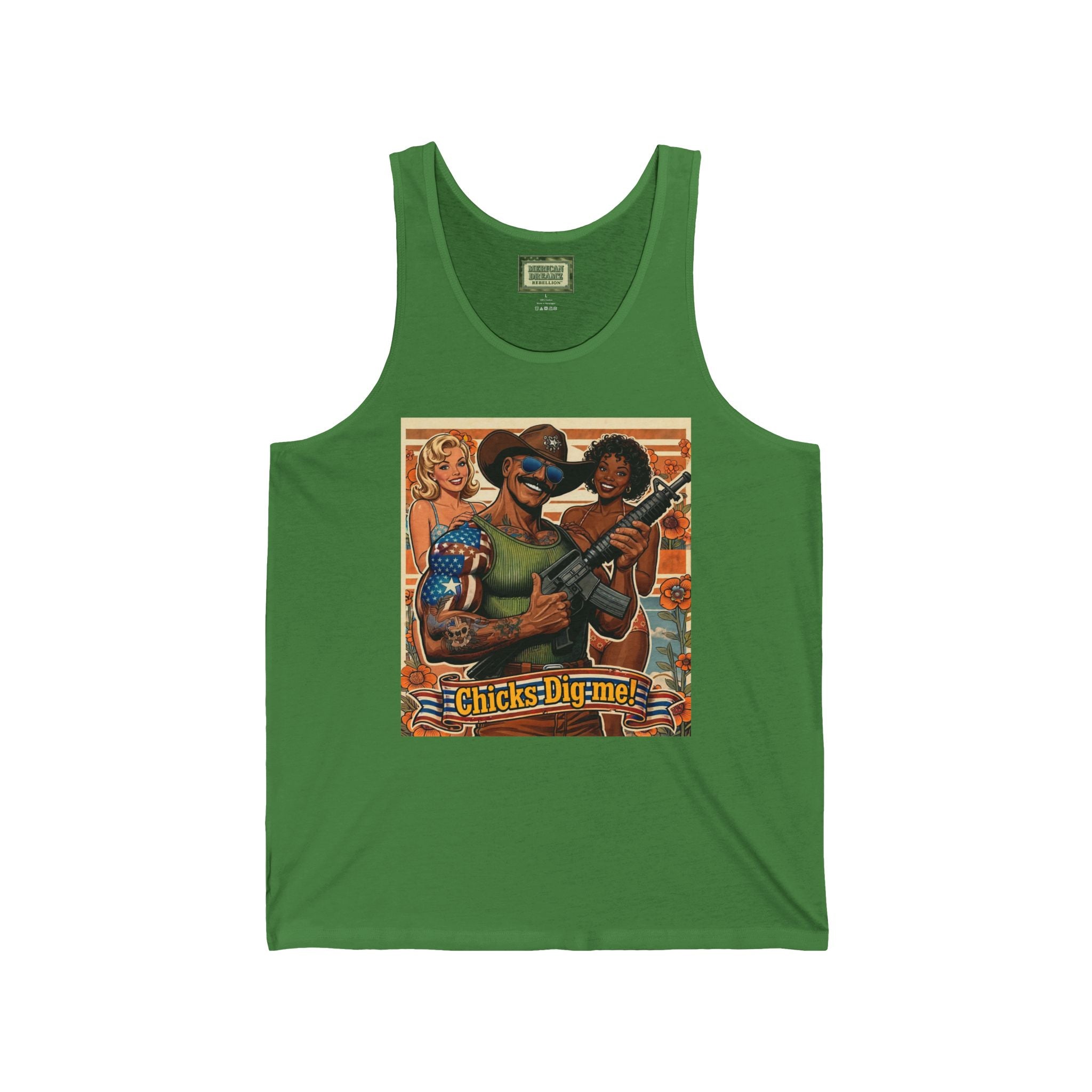 MERICAN UNCLE - Graphic Tank Top - Ladies' Man - 5