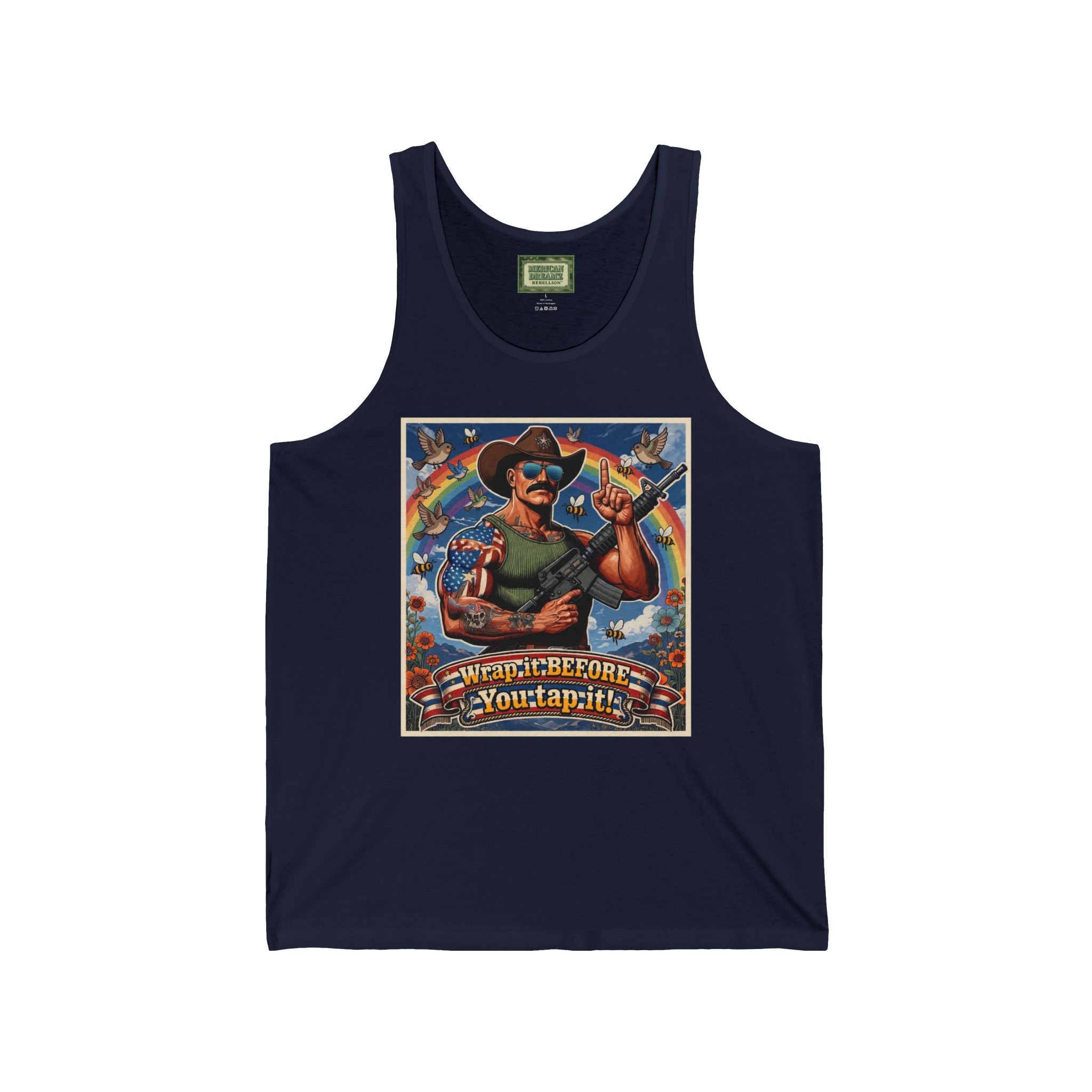 MERICAN UNCLE - Graphic Tank Top - Dating Advice - 1