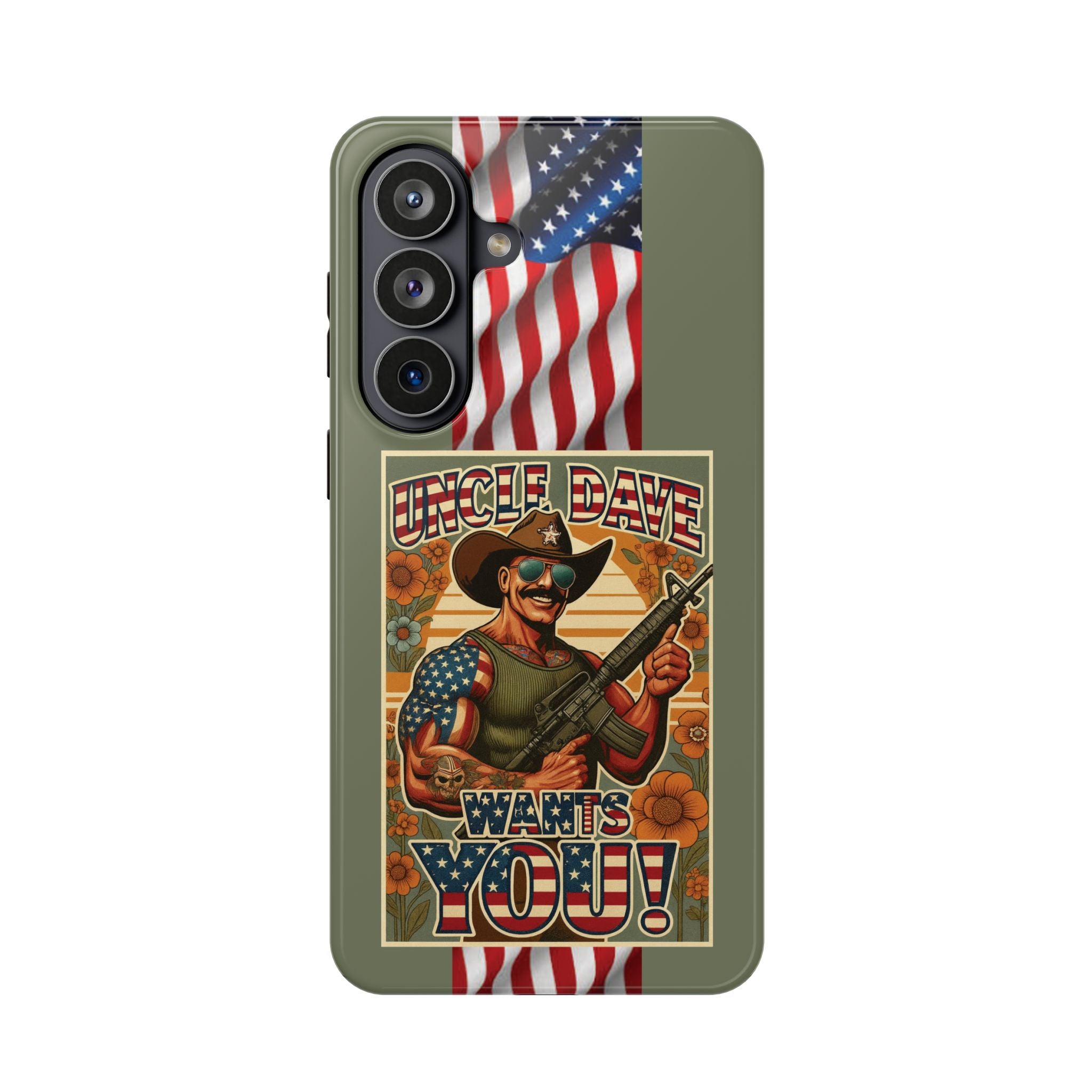 Uncle Dave Wants You! - Magnetic Impact‑Resistant Phone Case  iPhone 13-17 / Samsung S26  MagSafe Compatible