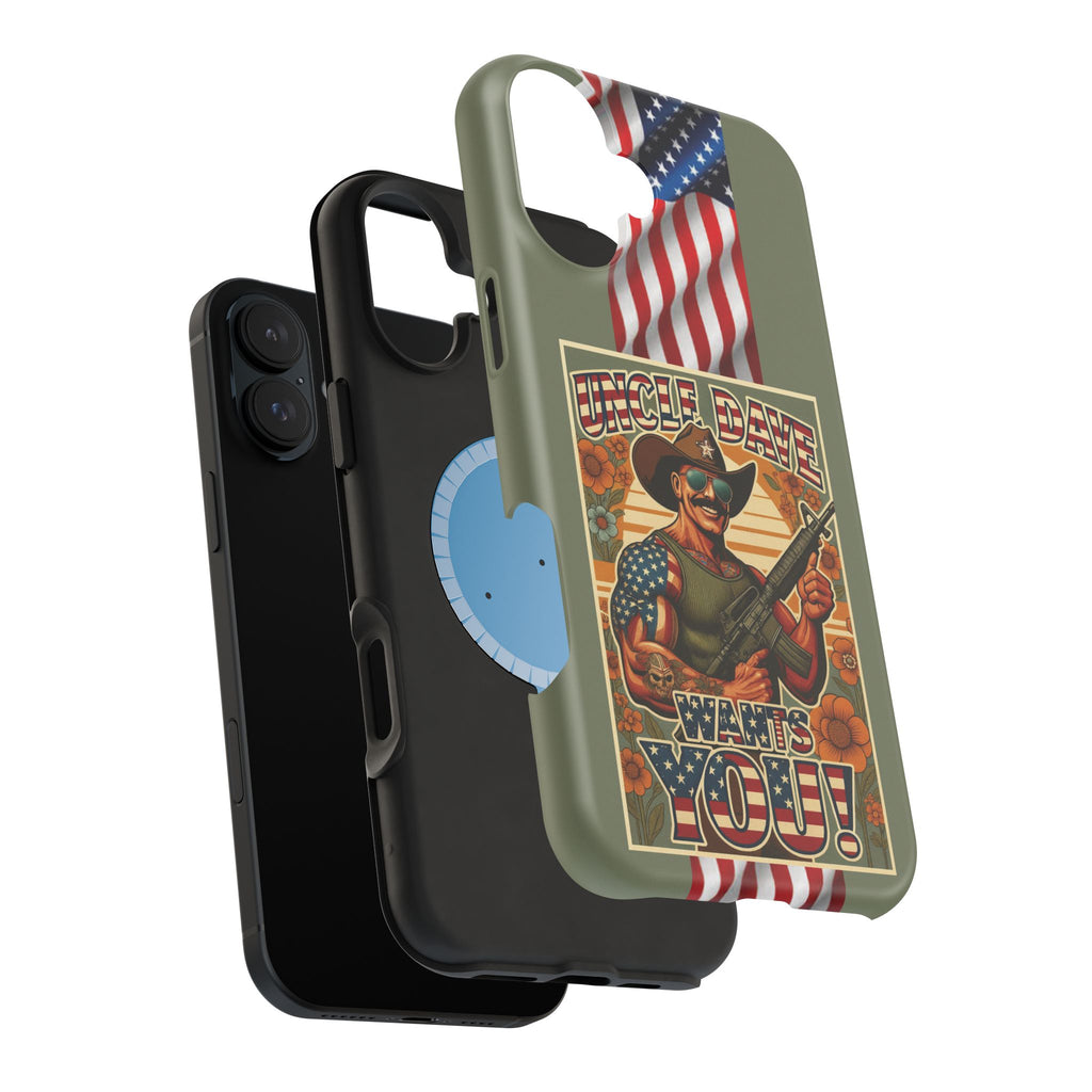 Uncle Dave Wants You! - Magnetic Impact‑Resistant Phone Case  iPhone 13-17 / Samsung S26  MagSafe Compatible