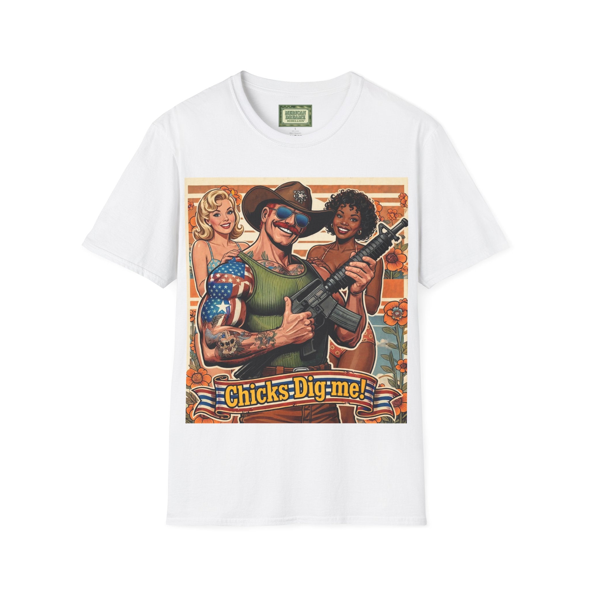 MERICAN UNCLE - Graphic T-Shirt - Lady's Man - 4