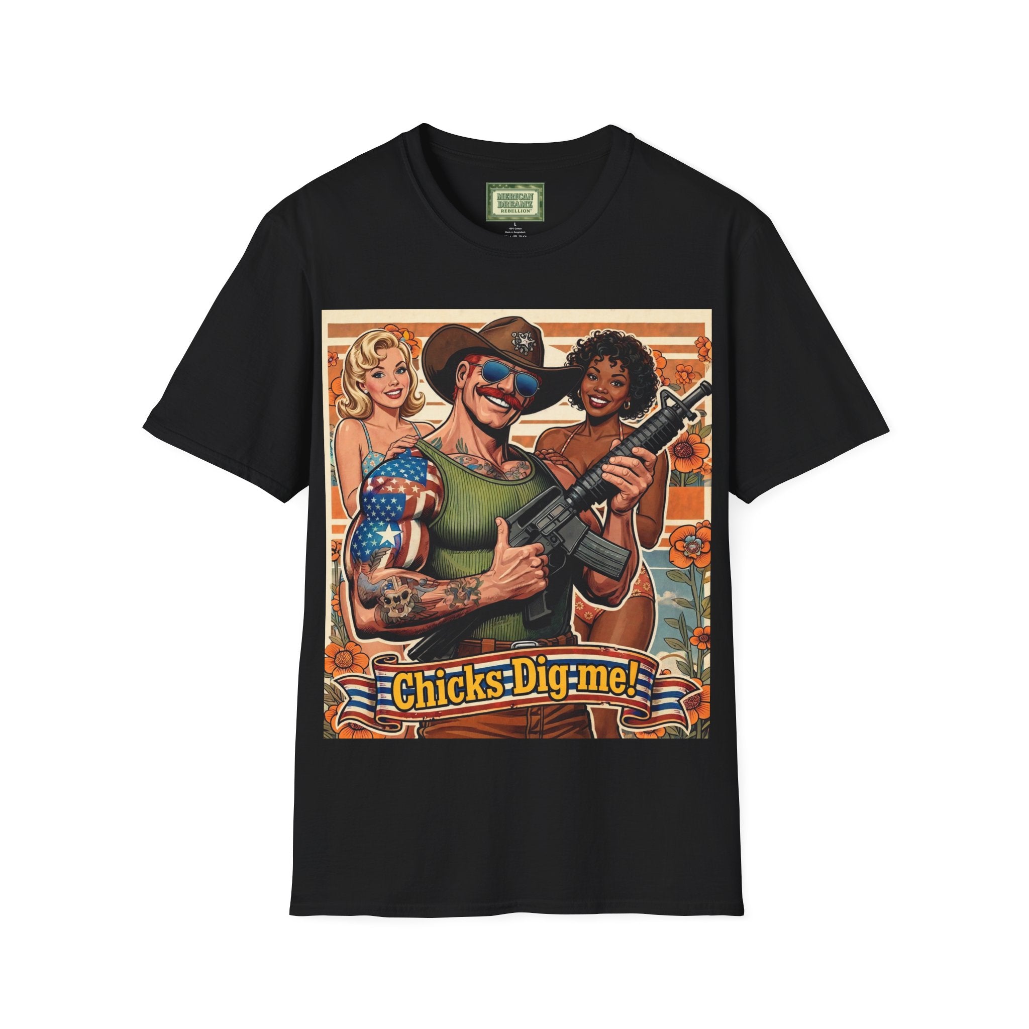 MERICAN UNCLE - Graphic T-Shirt - Lady's Man - 4