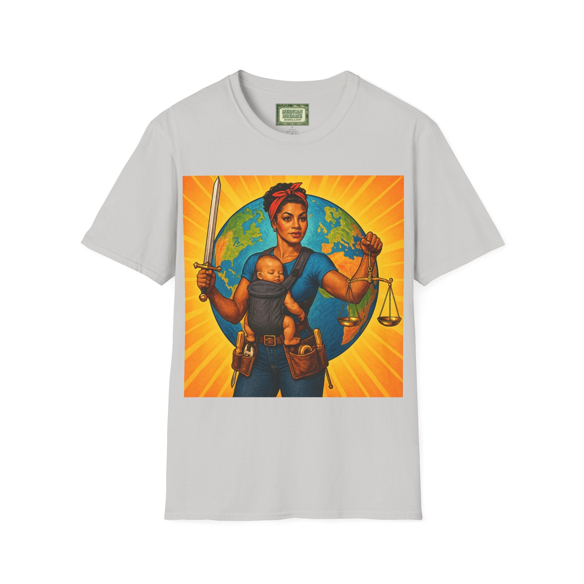 Super Momz T‑Shirt – Motherhood Super Hero Graphic Tee -1