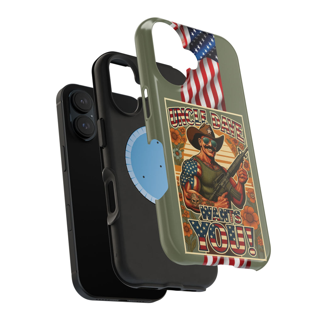 Uncle Dave Wants You! - Magnetic Impact‑Resistant Phone Case  iPhone 13-17 / Samsung S26  MagSafe Compatible