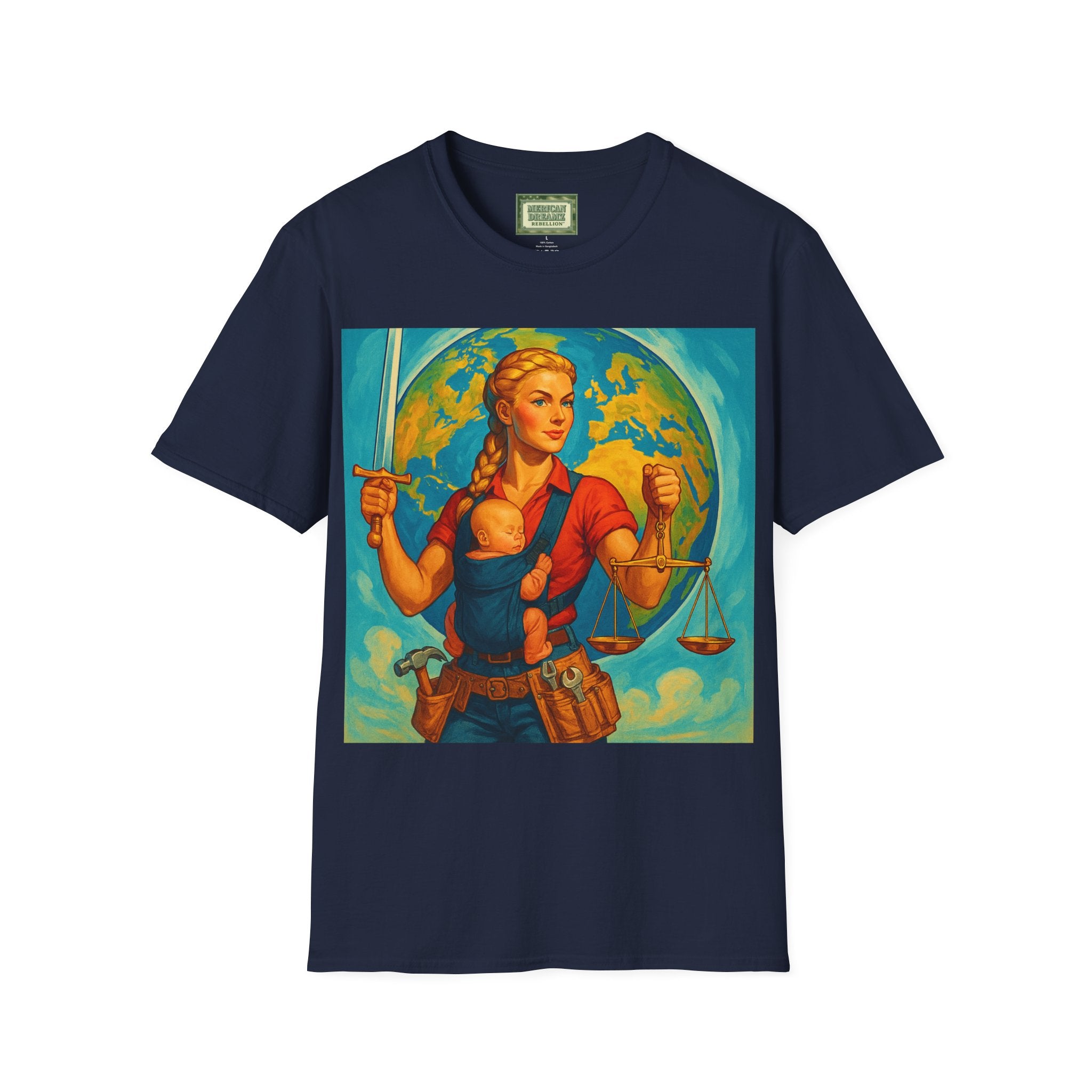 Super Momz T‑Shirt – Motherhood Super Hero Graphic Tee -9