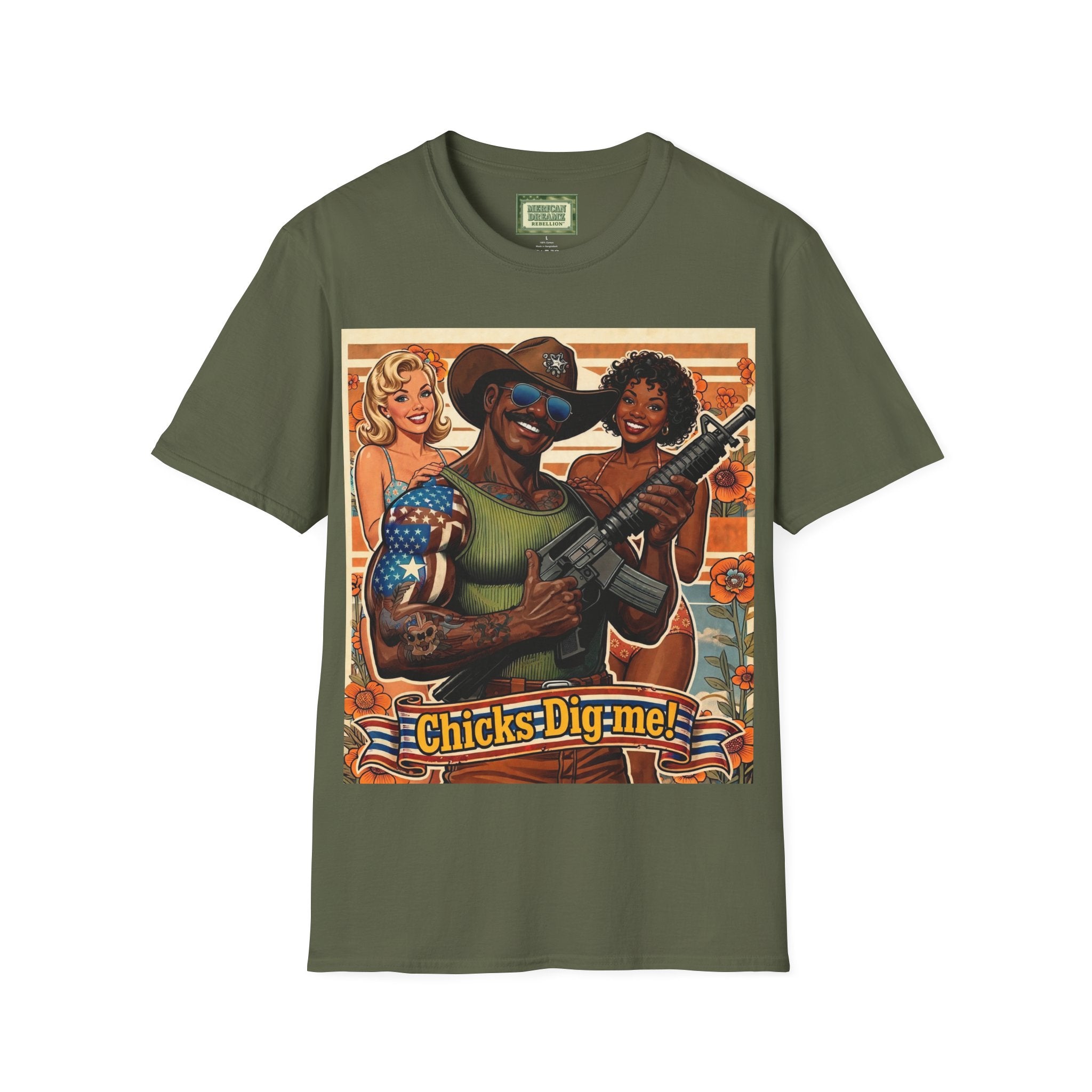 MERICAN UNCLE - Graphic T-Shirt - Ladies' Man - 2
