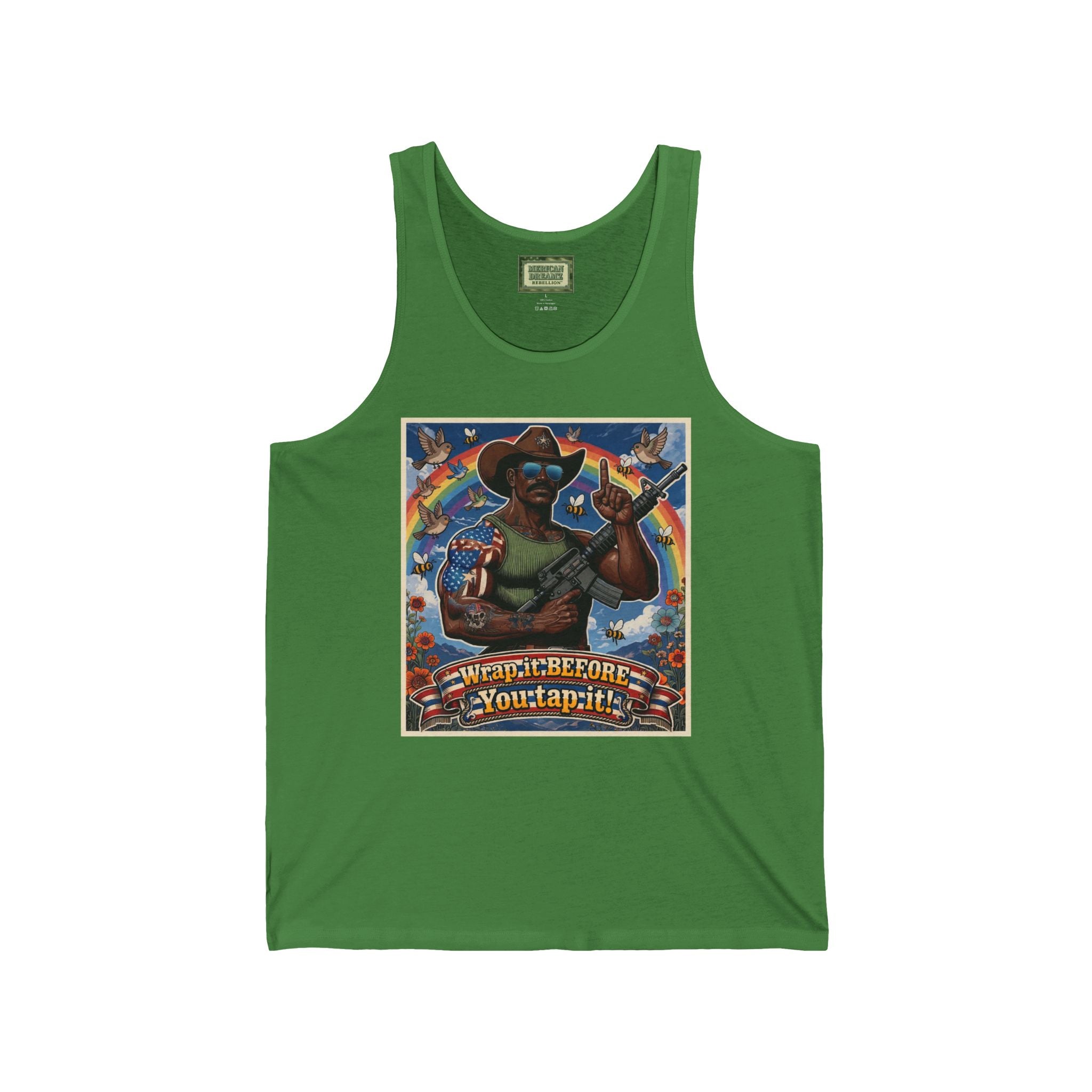 MERICAN UNCLE - Graphic Tank Top - Dating Advice - 2