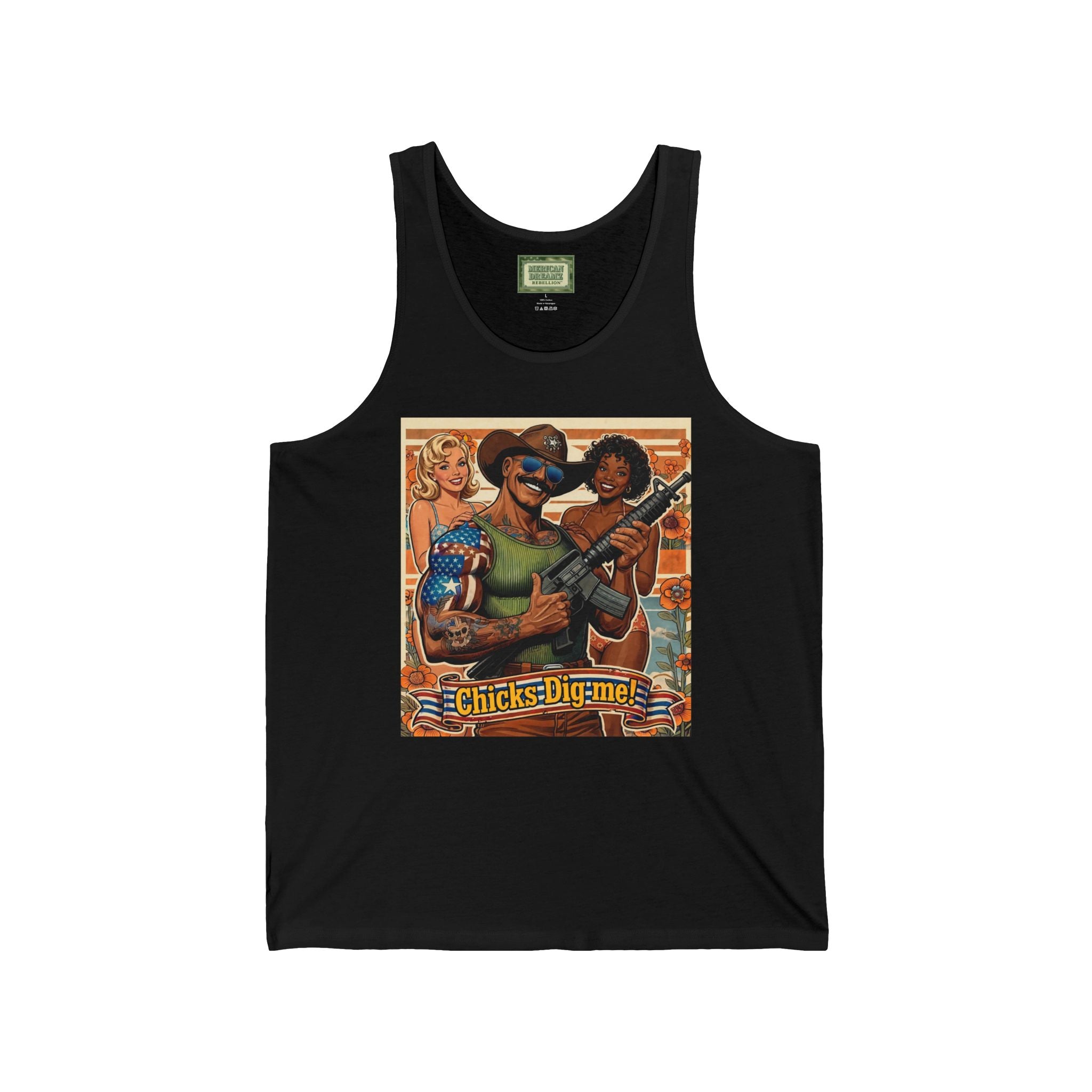 MERICAN UNCLE - Graphic Tank Top - Ladies' Man - 5