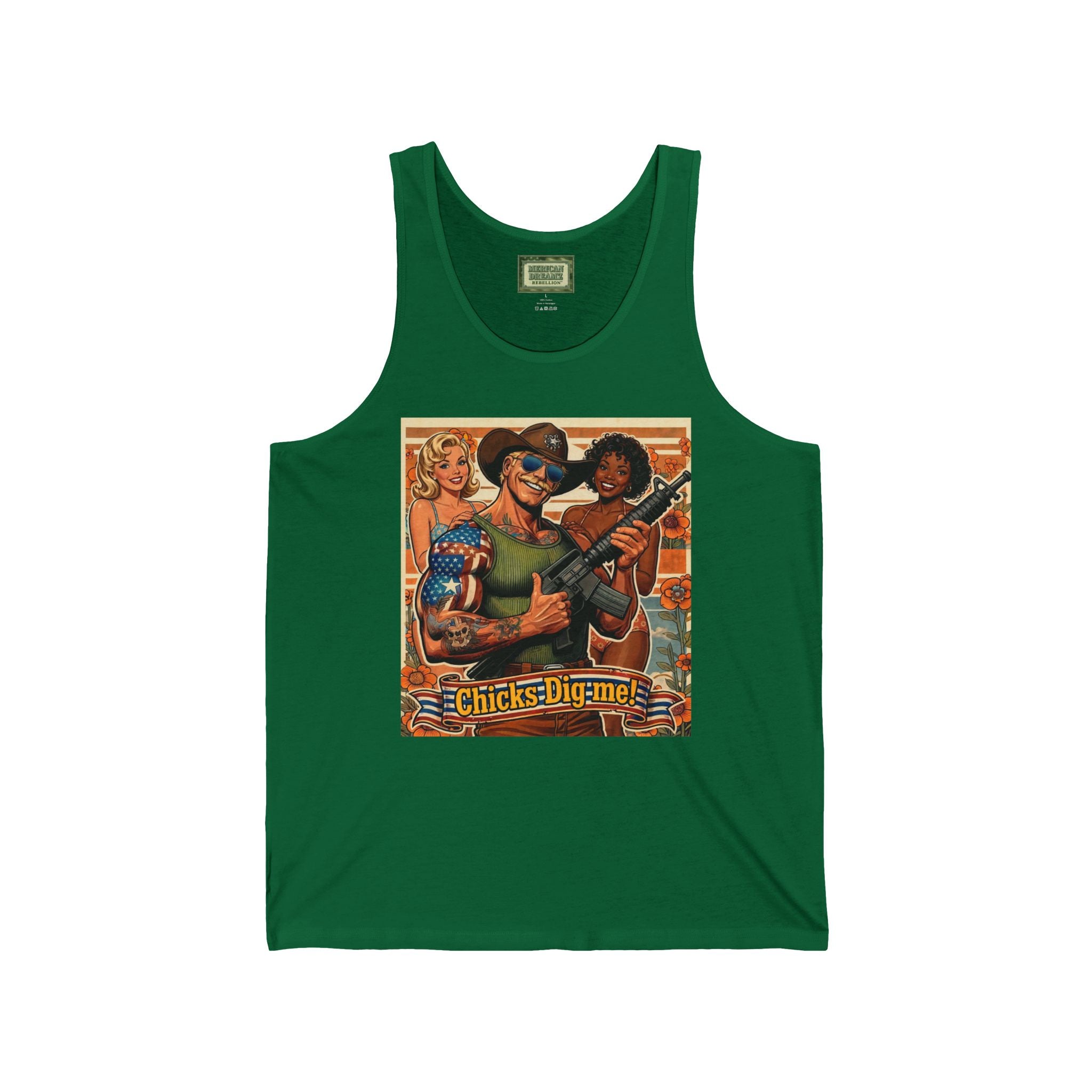 MERICAN UNCLE - Graphic Tank Top - Ladies' Man - 3