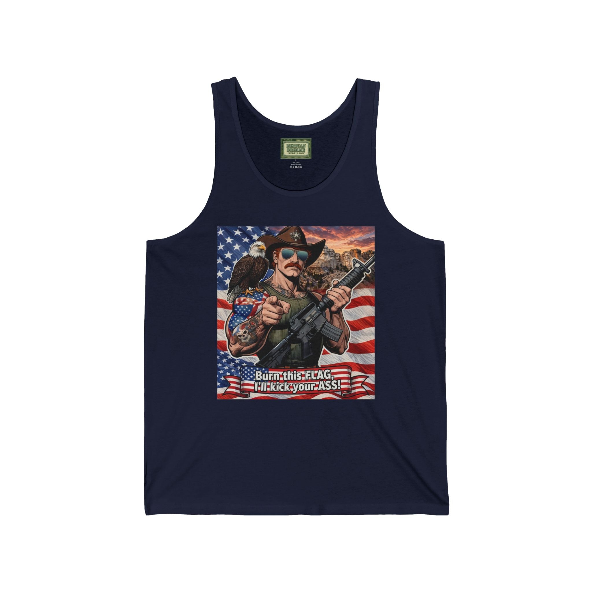 MERICAN UNCLE - Graphic Tank Top - MERICAN Pride - 4