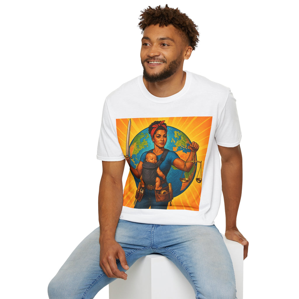Super Momz T‑Shirt – Motherhood Super Hero Graphic Tee -1